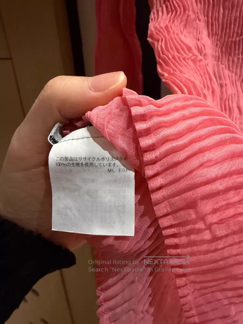 Issey Miyake Issey Miyake Long Sleeve Turtleneck Top Rose Pink Size M / US 6-8 / IT 42-44 - 5 Thumbnail
