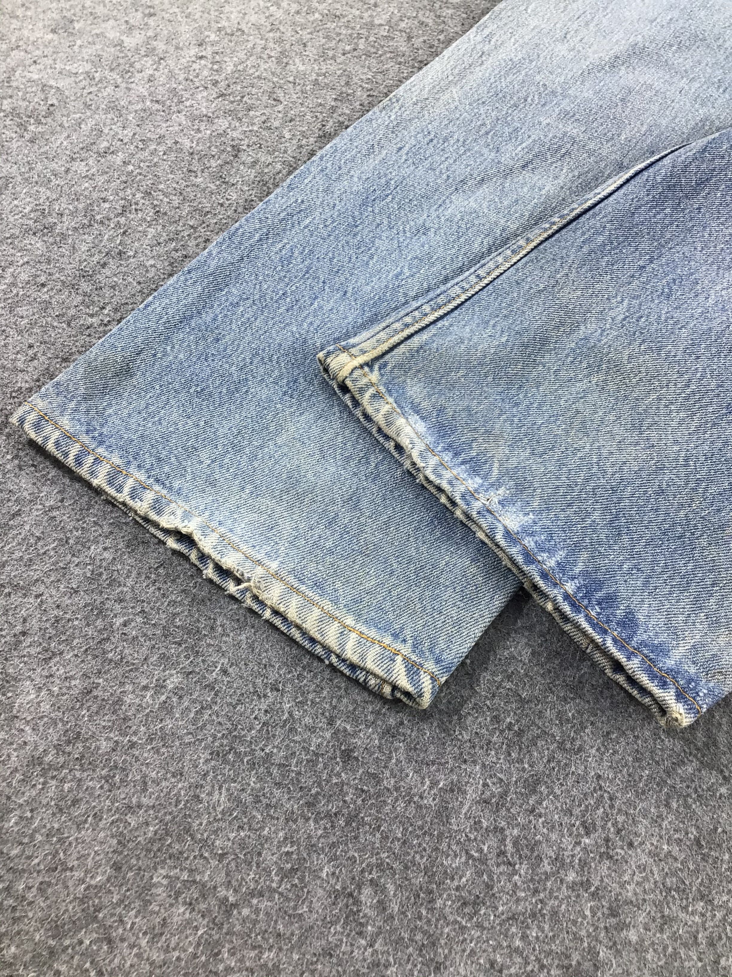 Levi's Vintage 90s Levis 501 xx Stone Wash Jeans-JM488 Size US 35 - 5 Thumbnail