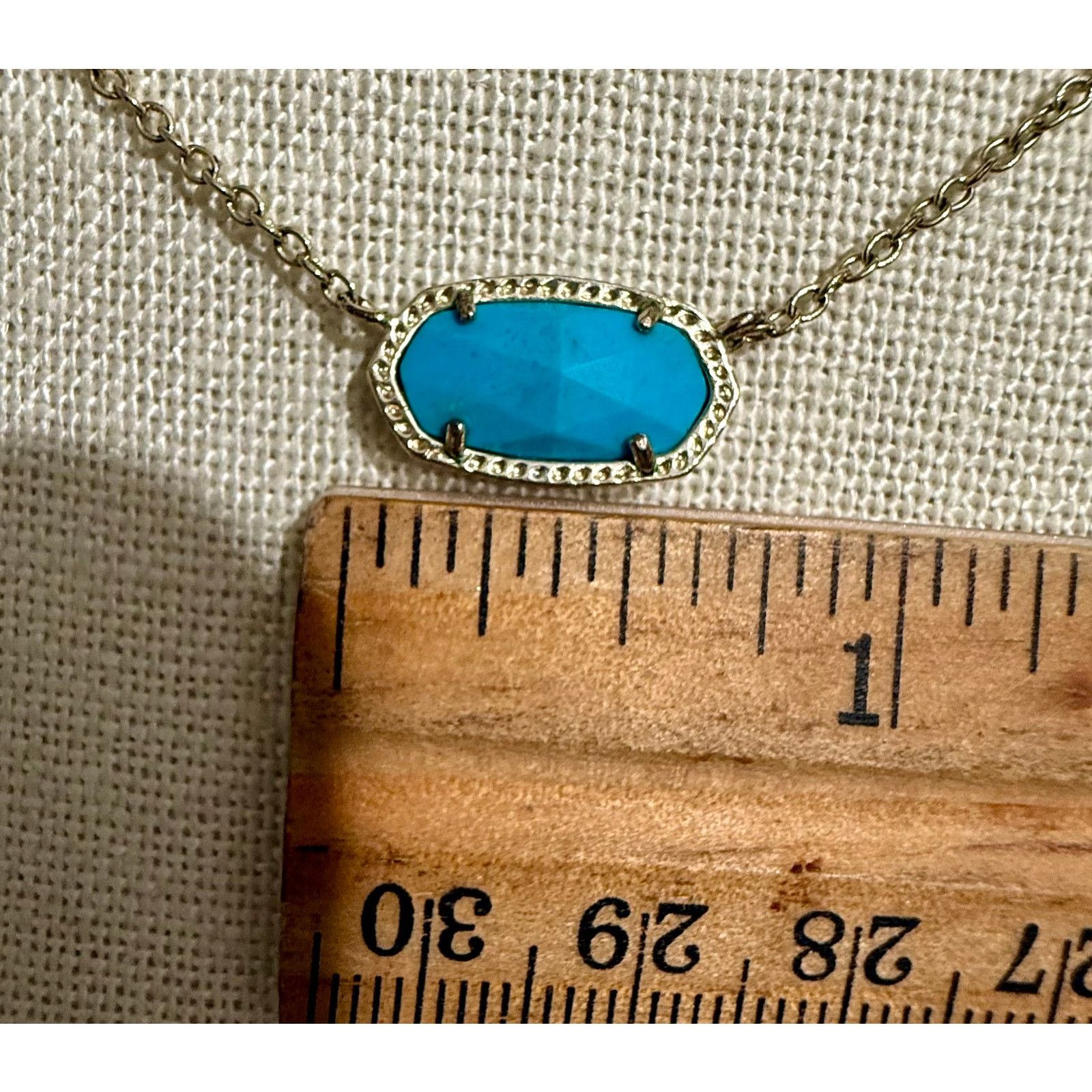 Kendra Scott Authentic Kendra Scott Elisa 14” Turquoise Necklace Size ONE SIZE - 5 Thumbnail