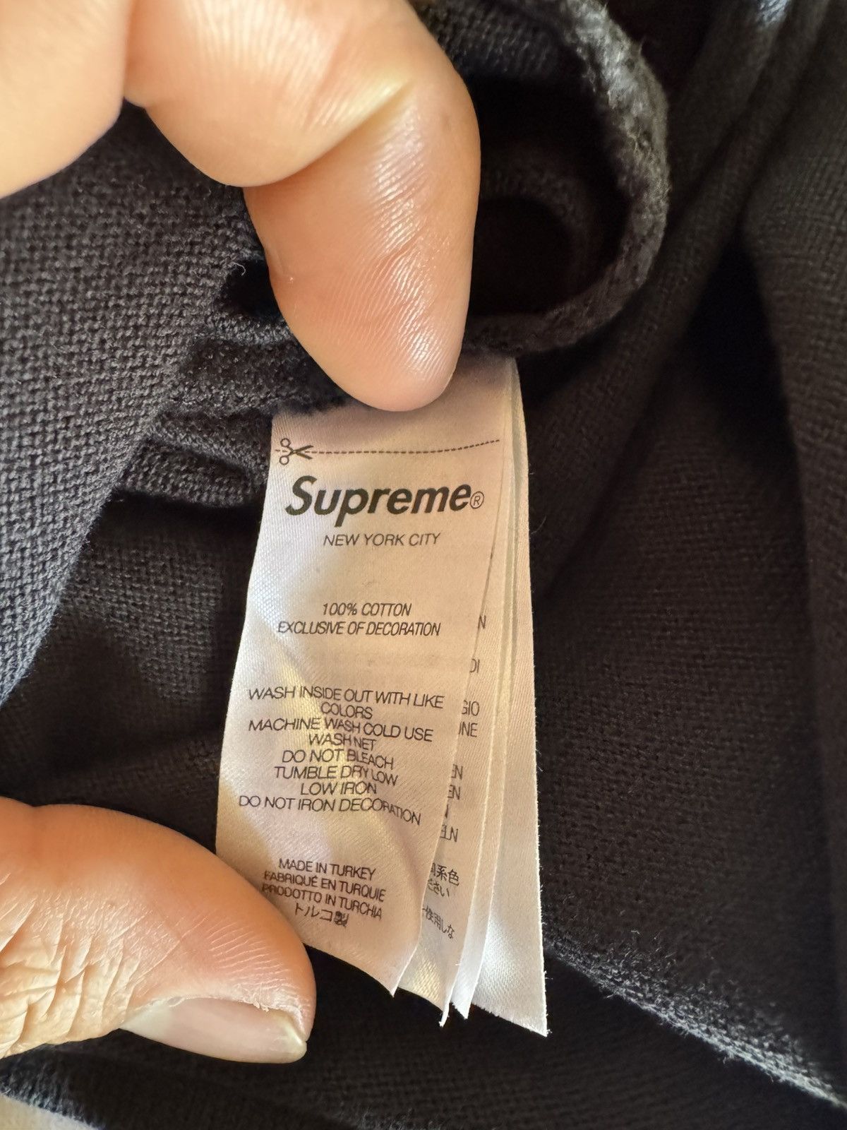 Supreme Supreme Tiger Raglan L/S Top Size US M / EU 48-50 / 2 - 6 Thumbnail