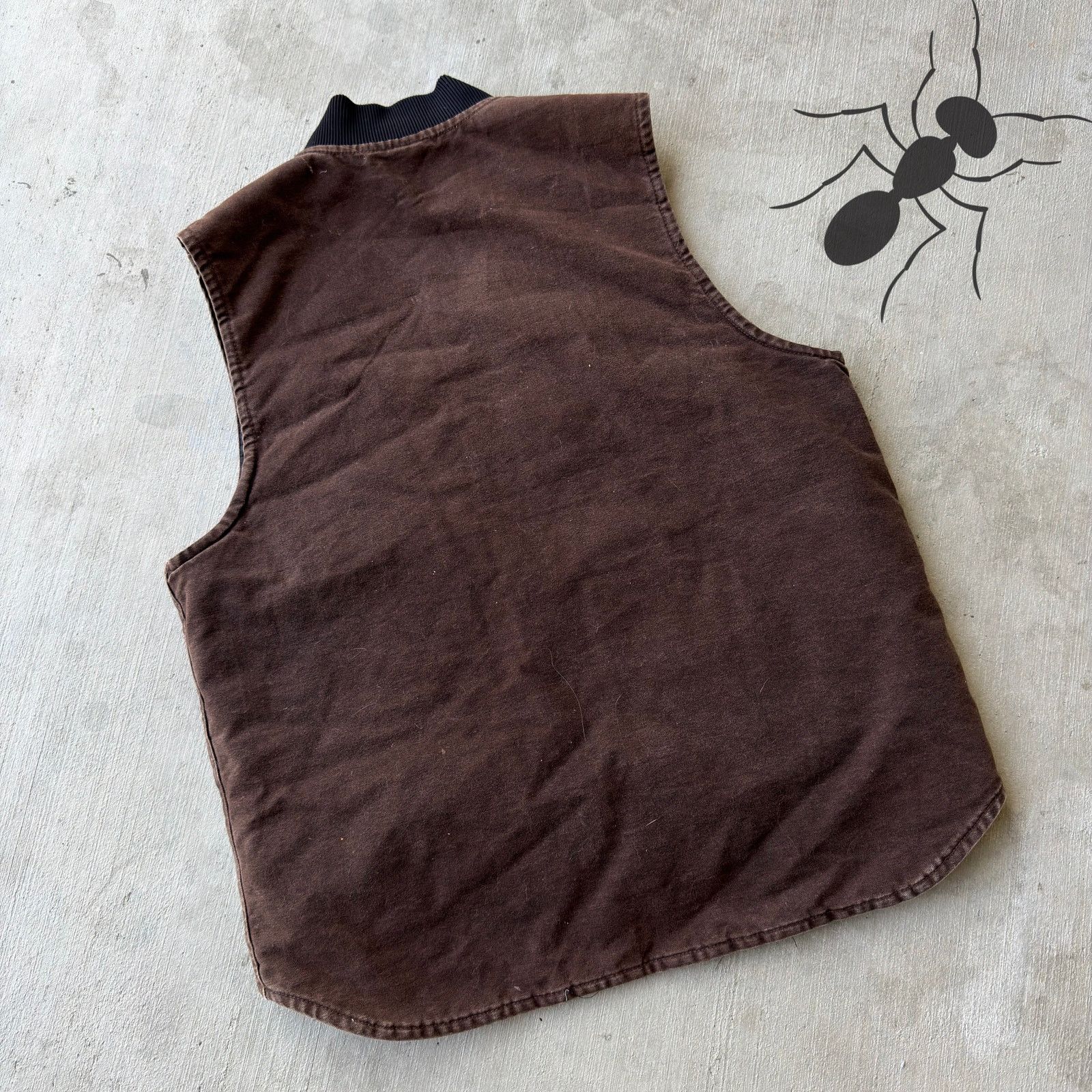 Carhartt × Vintage Carhartt DKB brown work wear vest Size US L / EU 52-54 / 3 - 4 Thumbnail