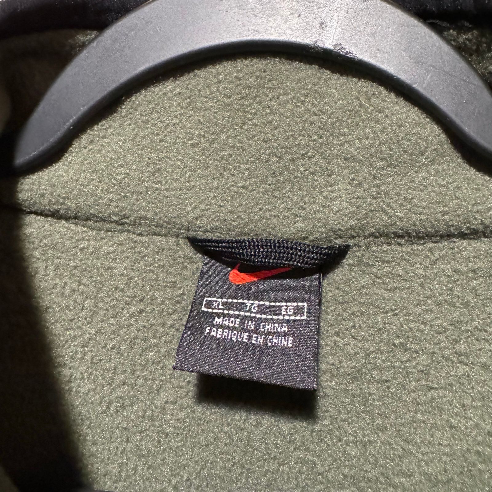 Nike Vintage Y2K Nike Fleece Jacket Size US XL / EU 56 / 4 - 3 Thumbnail