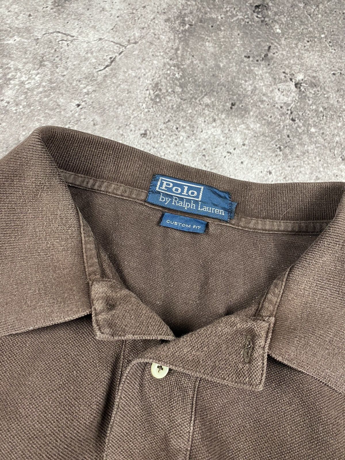 RRL Ralph Lauren Vintage Polo Ralph Lauren Y2K brown baggy long sleeve crazy🔥 Size US XL / EU 56 / 4 - 3 Thumbnail