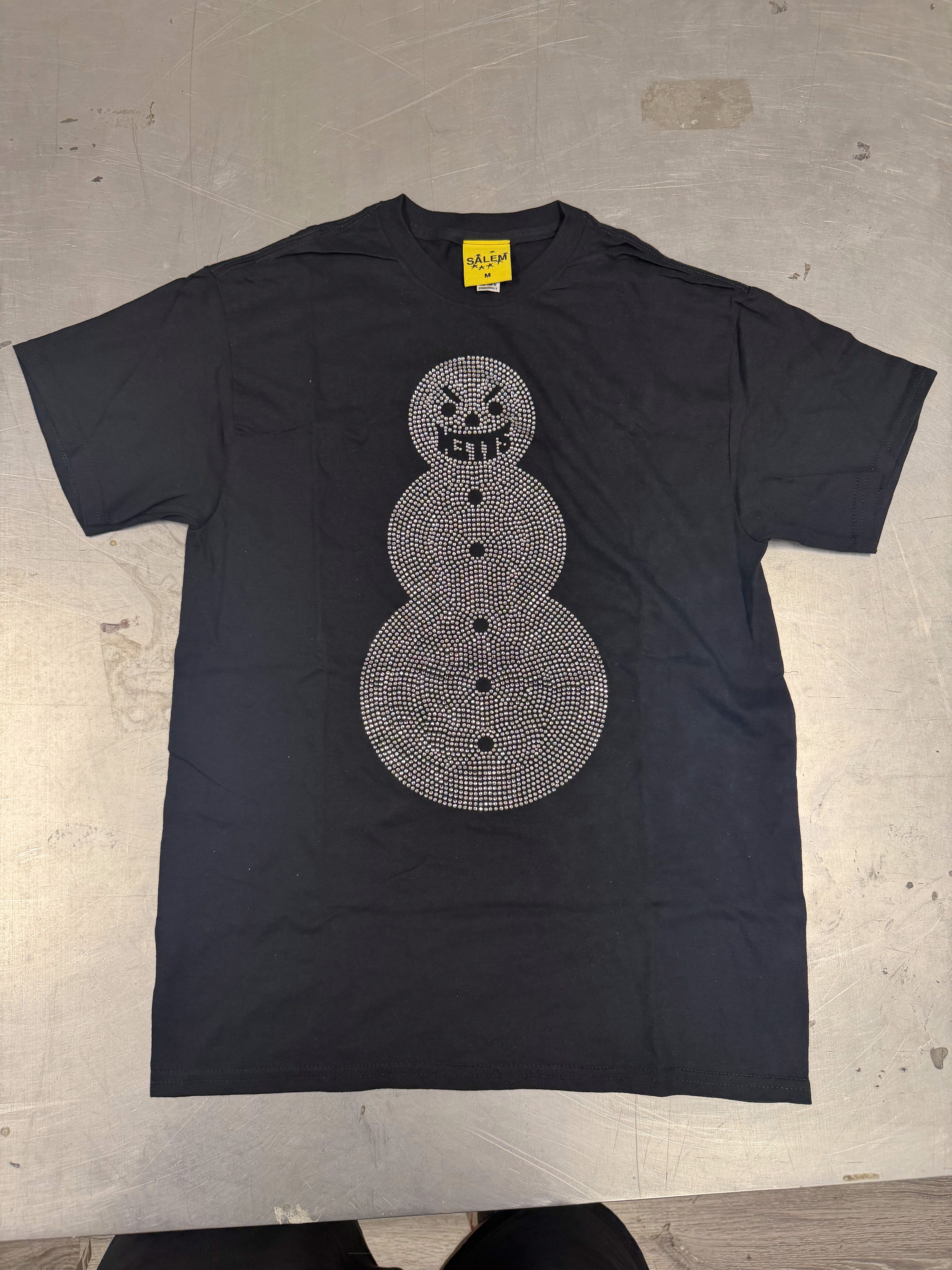 SALEM Dirty Snowman Rhinestone Shirt