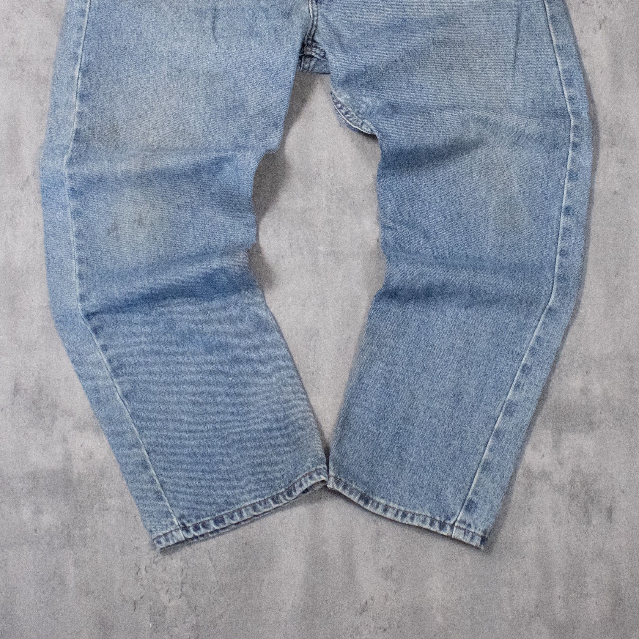 Levi's Y2K 2000's Levis Baggy Relaxed Wide Denim Jeans Pant's Size US 34 / EU 50 - 4 Thumbnail