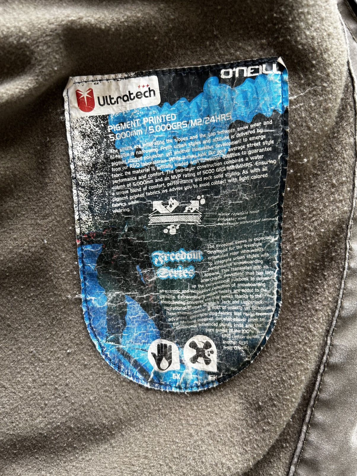 O'Neill × Vintage vintage - o’neill freedom series jacket - khaki Size US L / EU 52-54 / 3 - 8 Thumbnail