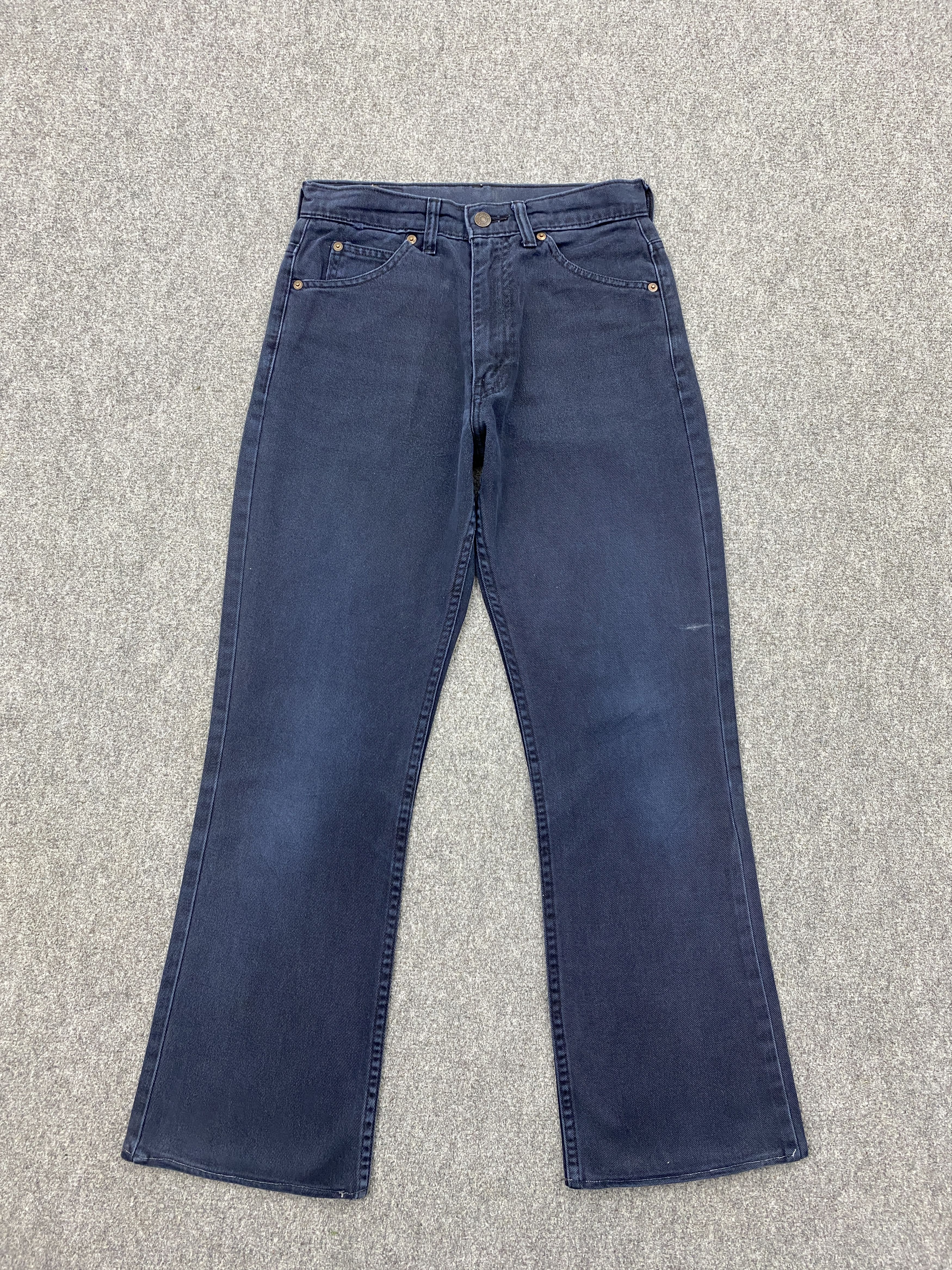 Vintage Levi's 517 Dark Blue Flare Bootcut Jeans