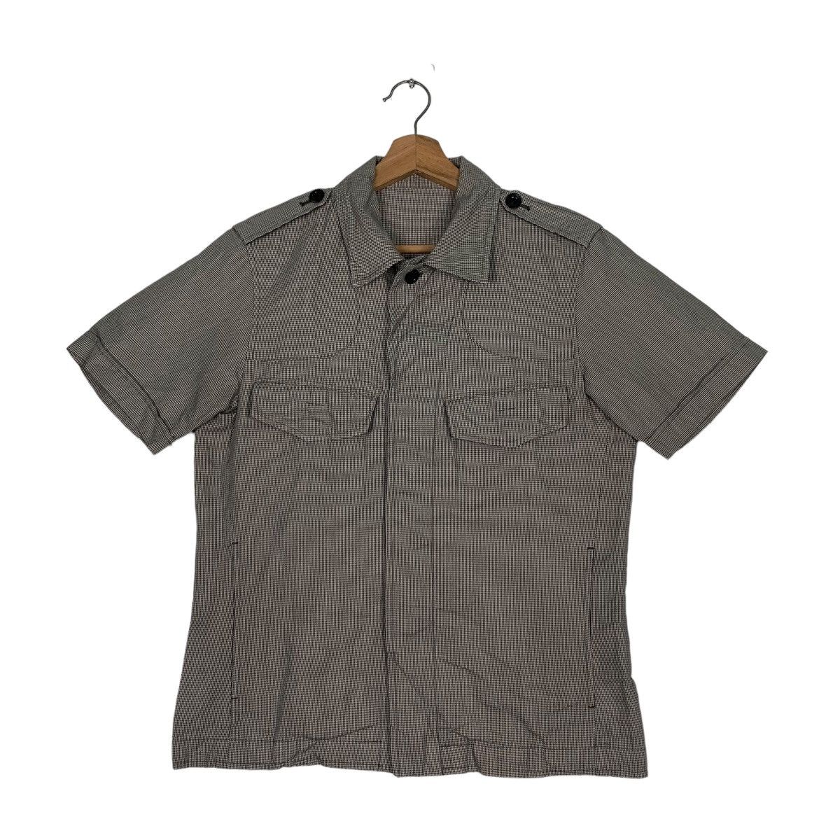 PAUL SMITH Mini Checked Button Shirt #0500-C23