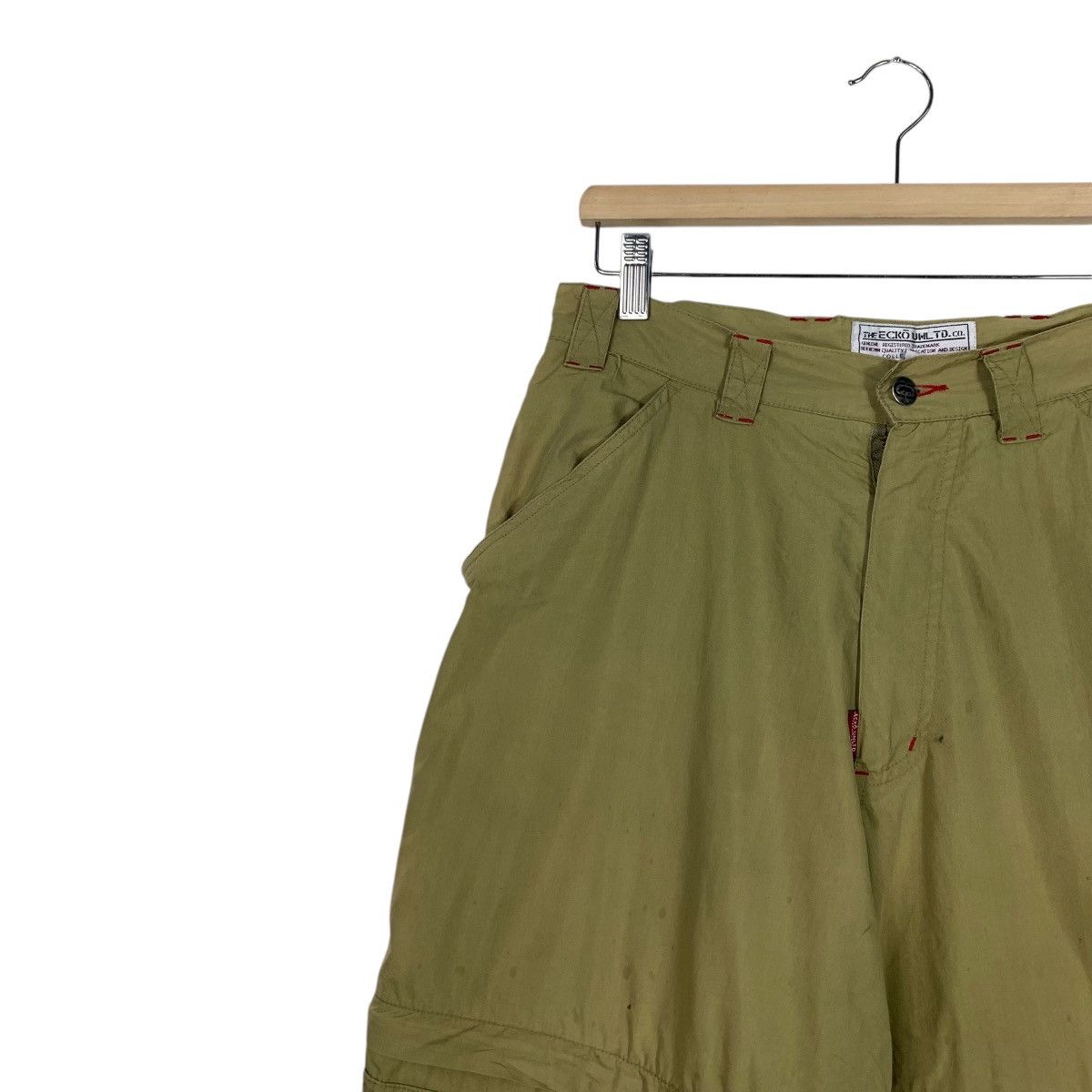 Ecko Unltd. ECKO 3 Ways Detachable Cargo Green Sweatpants #1835-C80 Size US 32 / EU 48 - 6 Thumbnail
