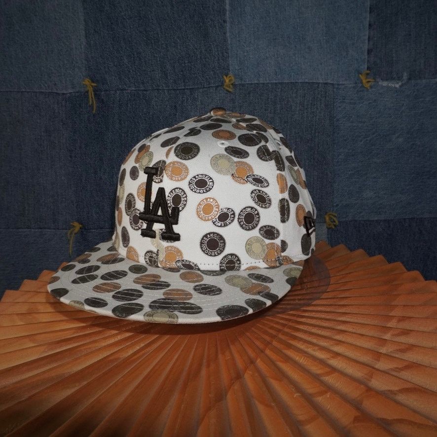 New Era 7 - Vintage Y2K Los angeles dodgers LA coin aop 2000s hat Size ONE SIZE - 2 Thumbnail