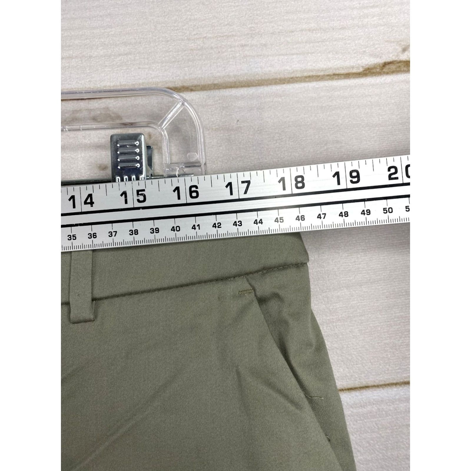 Vintage Chico's Secret Stretch Straight Leg Pants 12 Green High Rise NWT Womens Jeans Pants Size 34" / US 12 / IT 48 - 5 Thumbnail