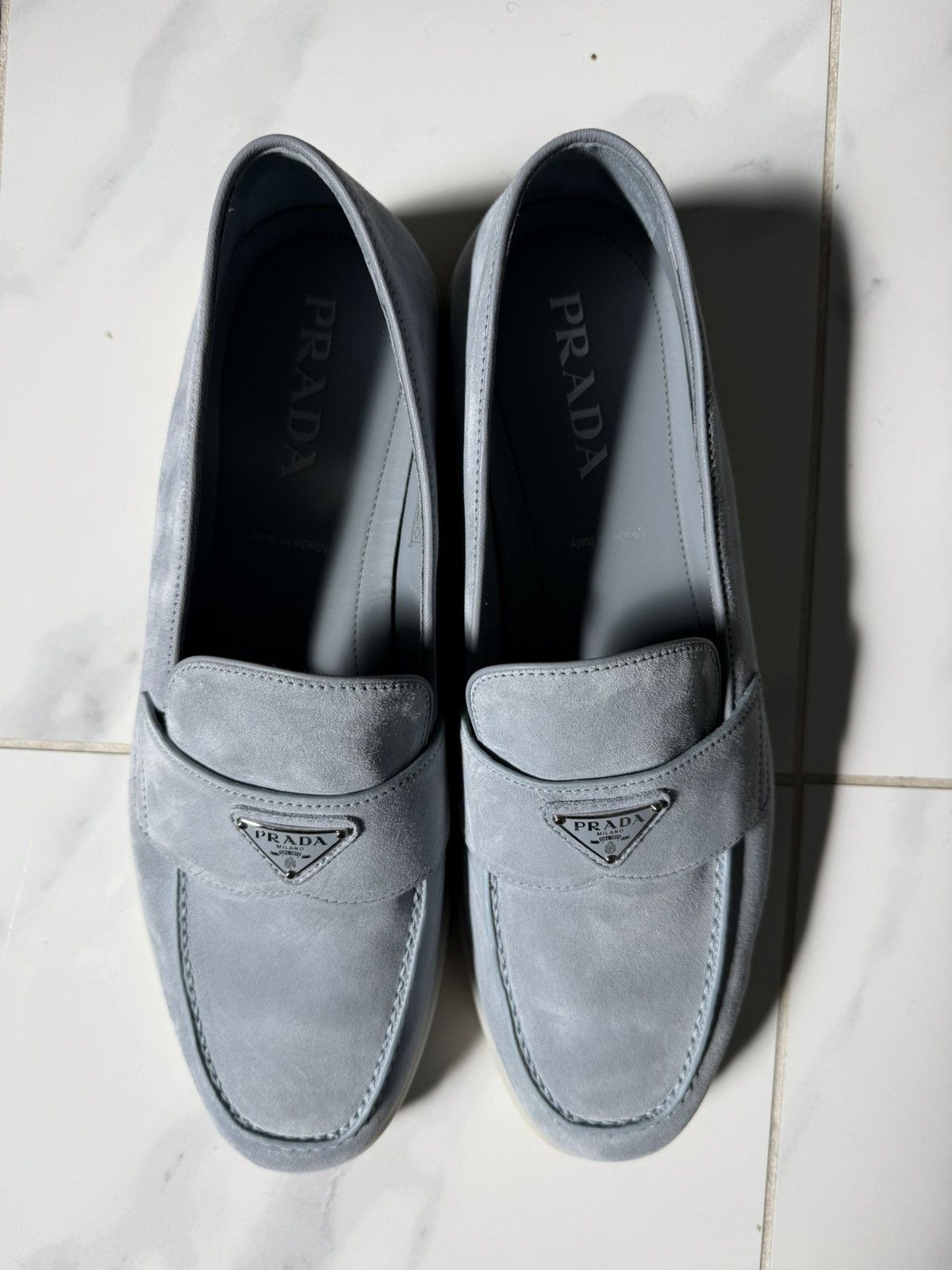 Prada Prada St Tropez Day Walking Loafers Size US 11 / EU 44 - 10 Thumbnail