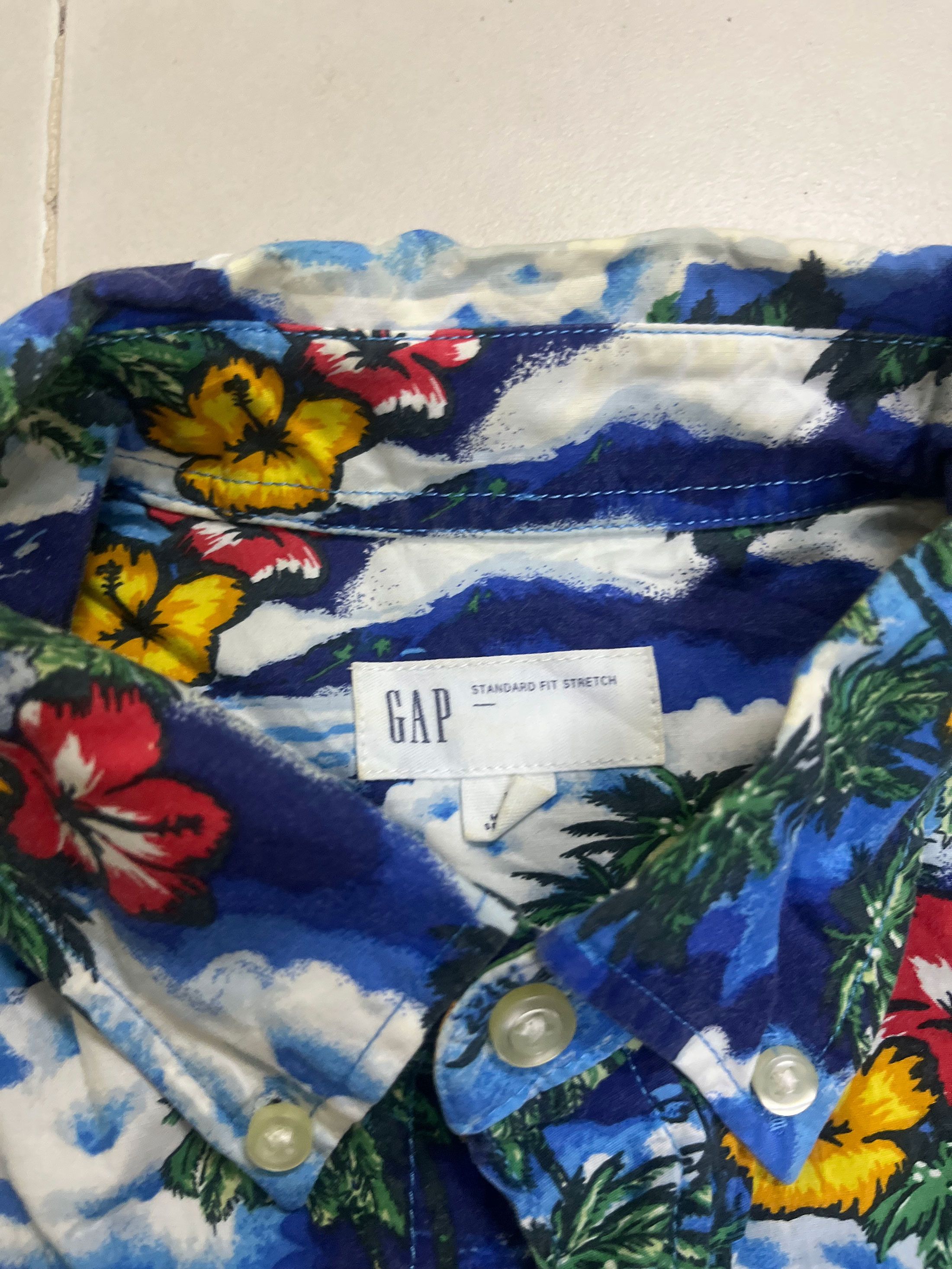 Gap Gap Aloha Hawaii Short Sleeve Full Printed Size US M / EU 48-50 / 2 - 2 Thumbnail