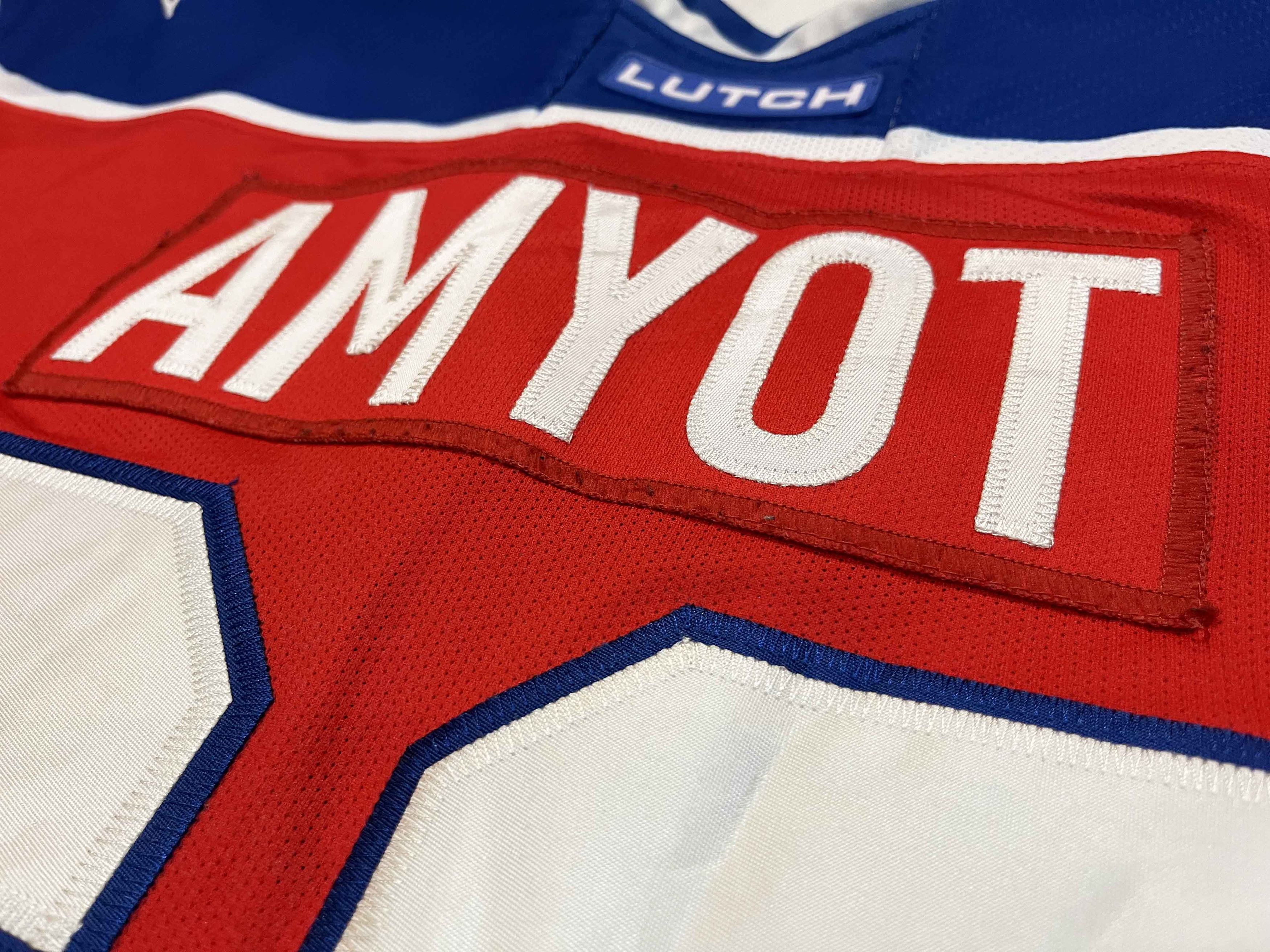 Vintage Lutch Authentic HC CSKA Moscow AMYOT #62 Game Hockey Jersey Size US XXL / EU 58 / 5 - 7 Thumbnail