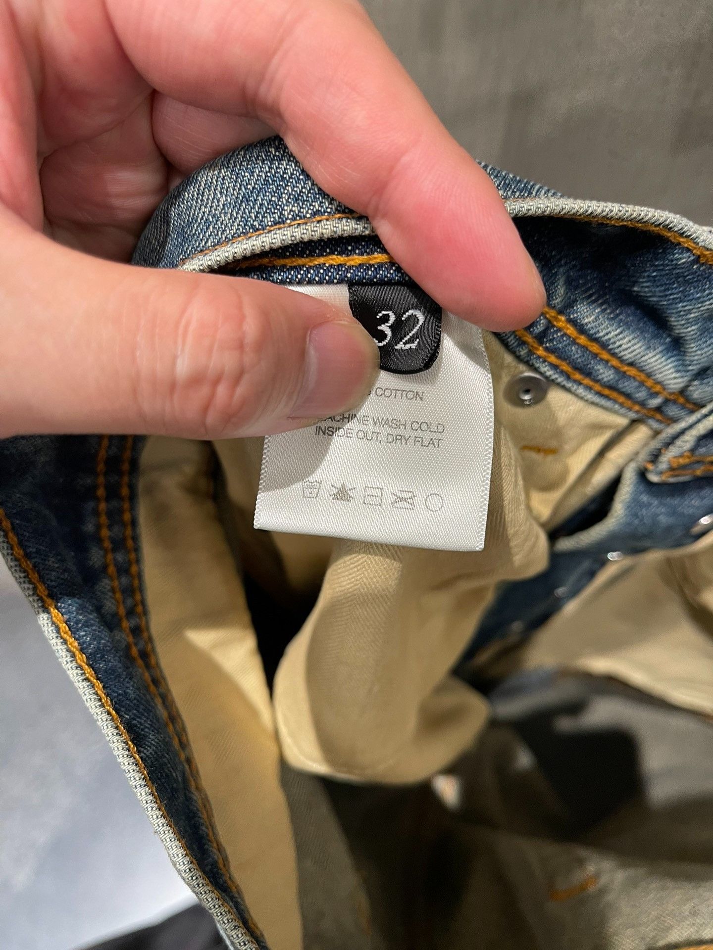 Enfants Riches Deprimes Enfants Riches Deprimes 24 FW New Burnt Mud Patched Washed Size US 32 / EU 48 - 4 Thumbnail