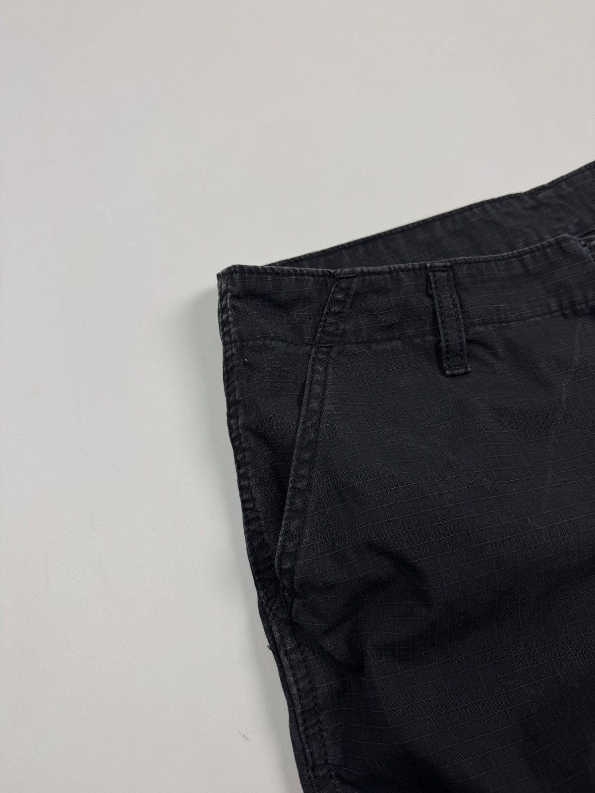 Carhartt Faded Carhartt W’ Unisex Cargo Black Pants Size 34" / US 12 / IT 48 - 6 Thumbnail