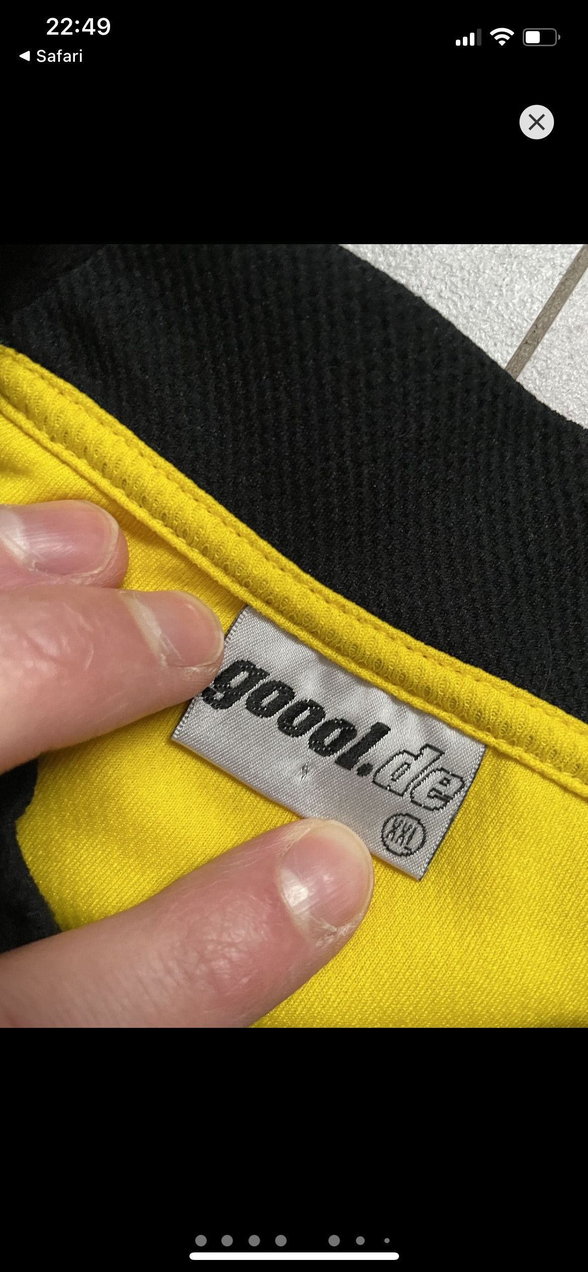 Vintage VINTAGE BORUSSIA BVB GOOOL.DE JERSEY Size US XXL / EU 58 / 5 - 5 Thumbnail