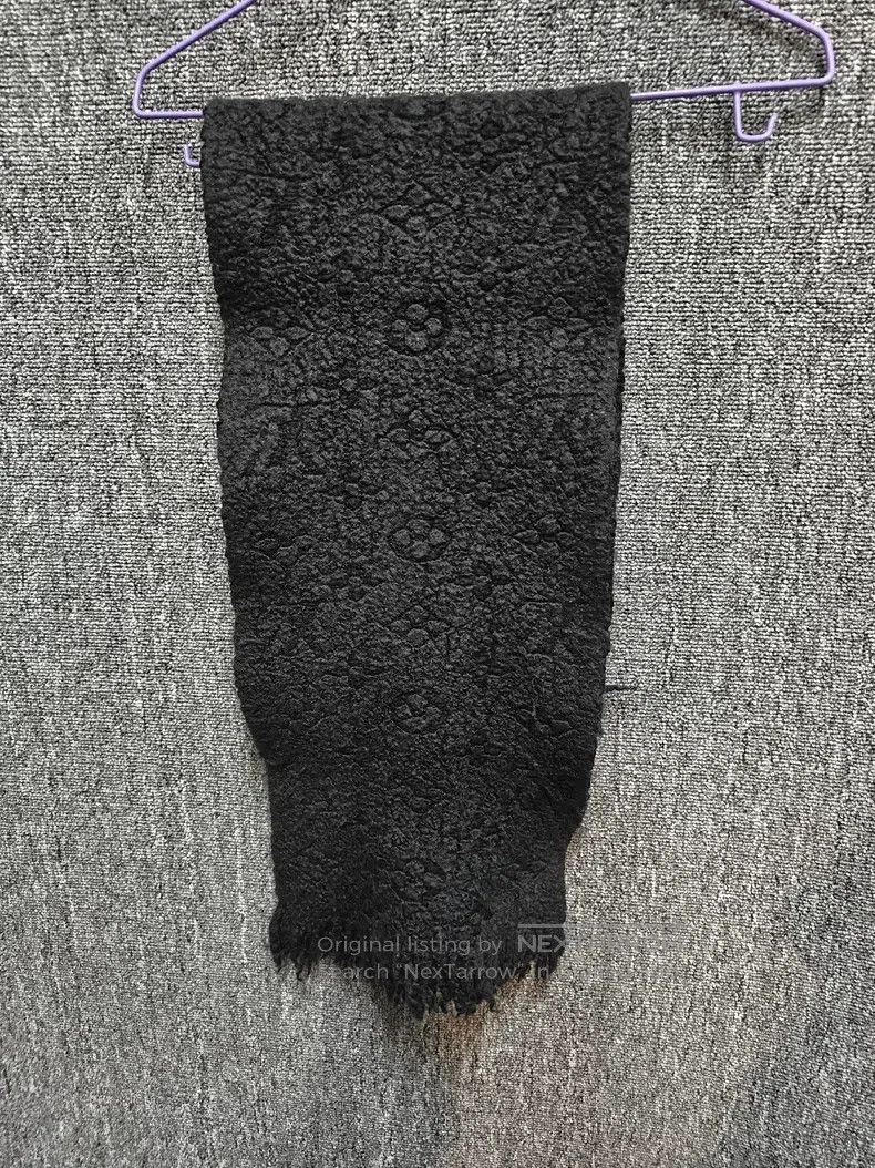 Louis Vuitton Louis Vuitton Full print wool scarf Size ONE SIZE - 1 Thumbnail