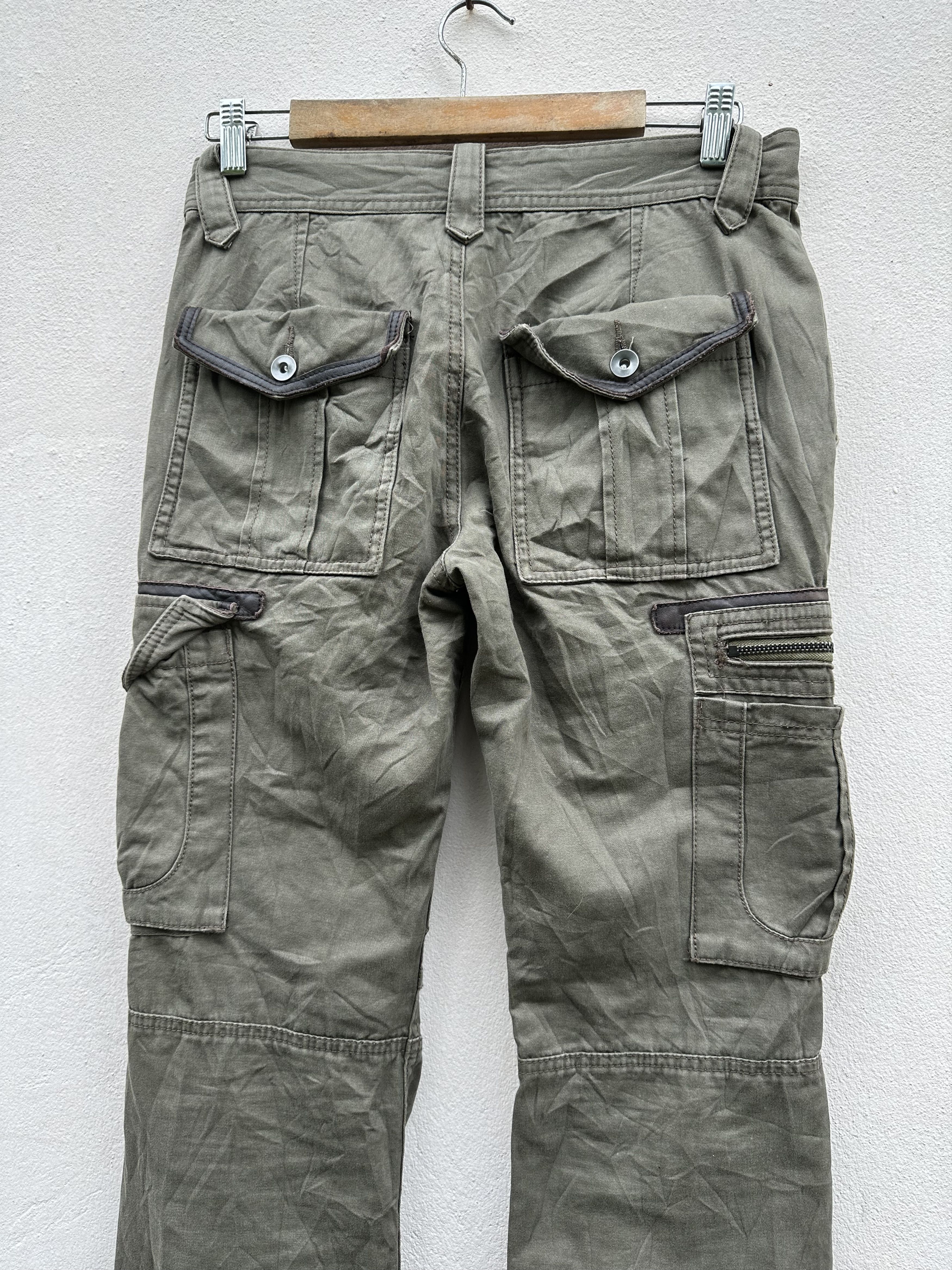 JACKROSE Japanese Brand JackRose Distressed Cargo Trouser Pant Size US 31 - 12 Thumbnail