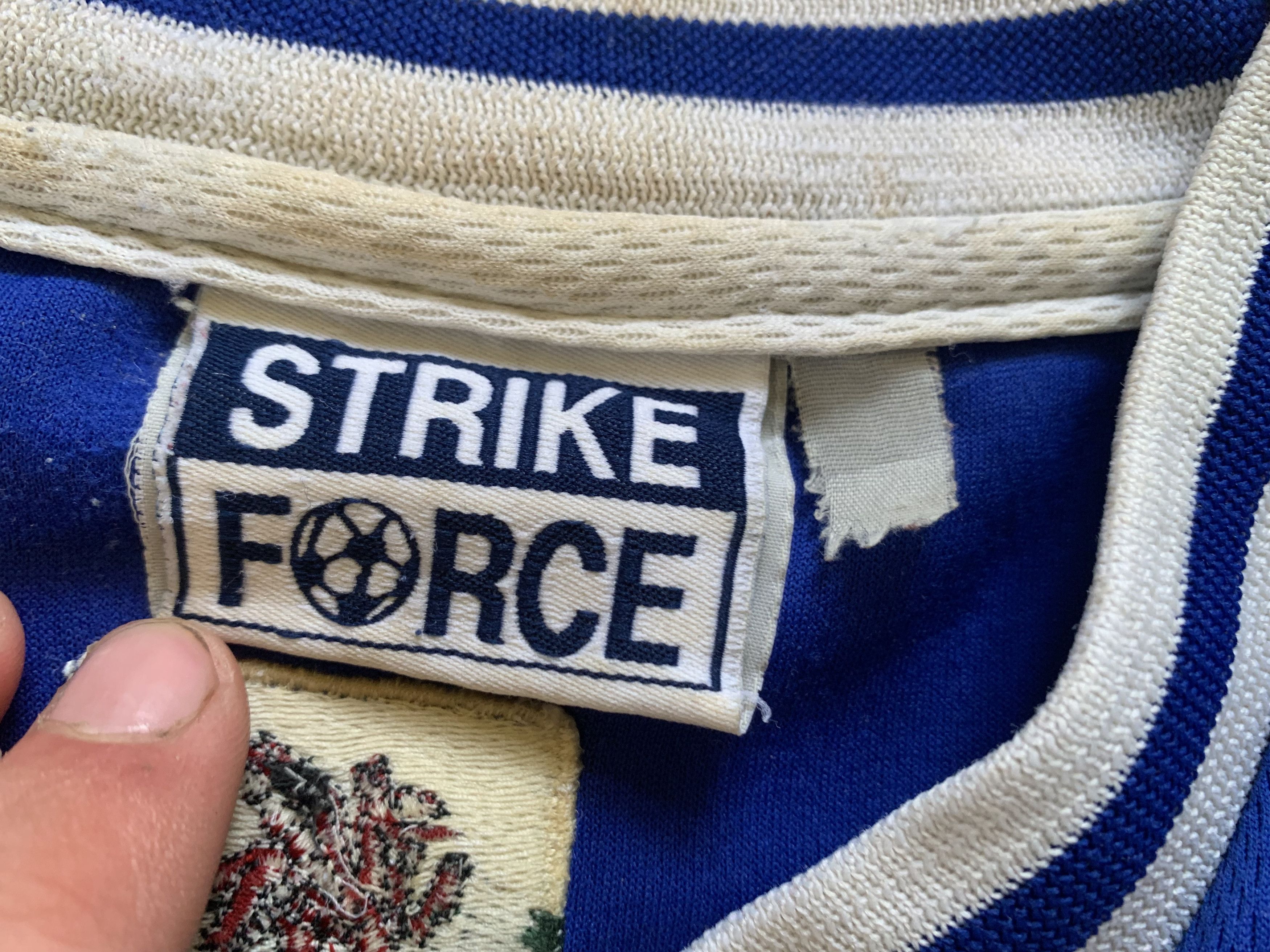 Vintage Vintage Strike Force Cardiff City Football Shirt 2000-2001 Size US XL / EU 56 / 4 - 7 Thumbnail