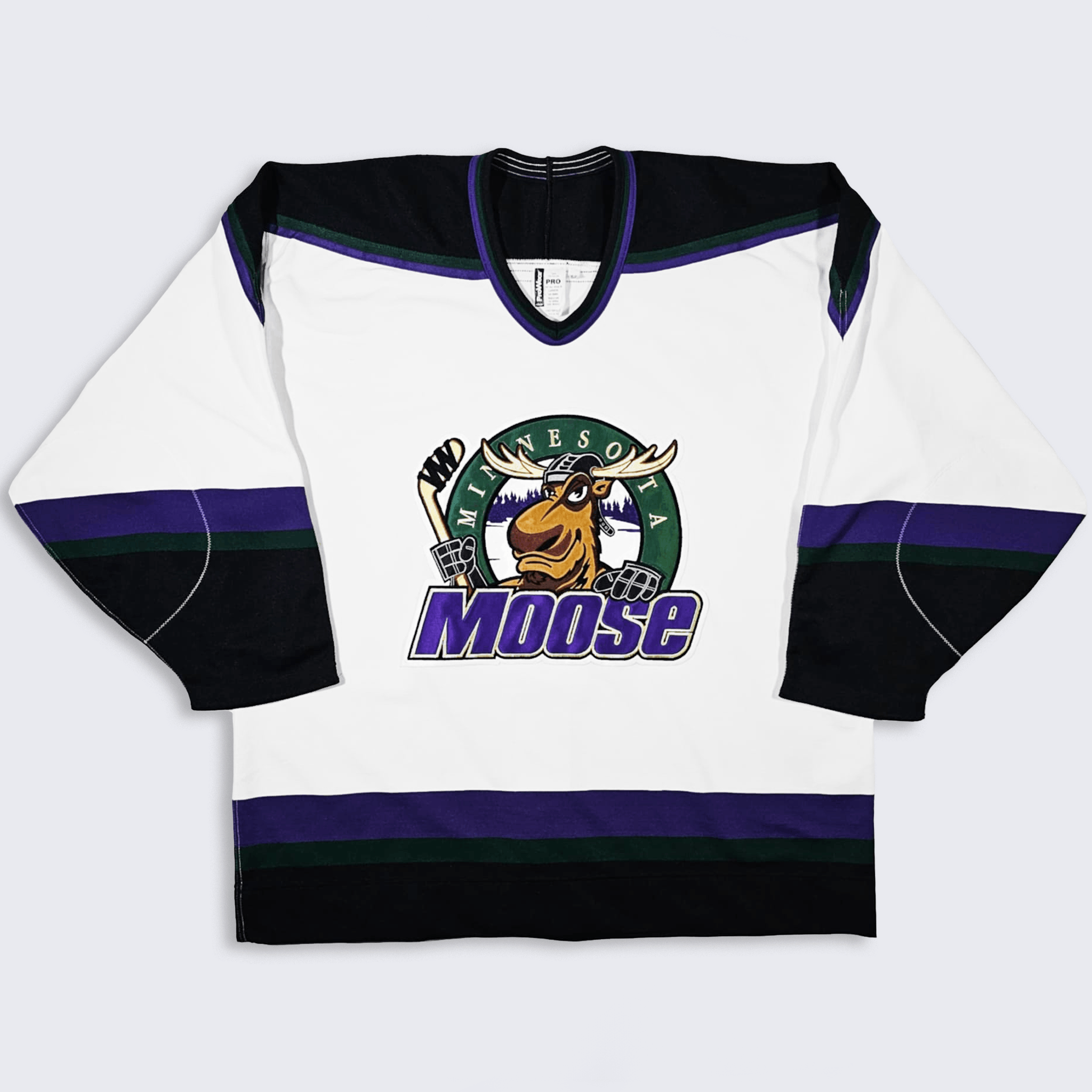 Vintage Minnesota Moose Vintage 90s Authentic Bauer Hockey Jersey Size US XL / EU 56 / 4 - 1 Thumbnail