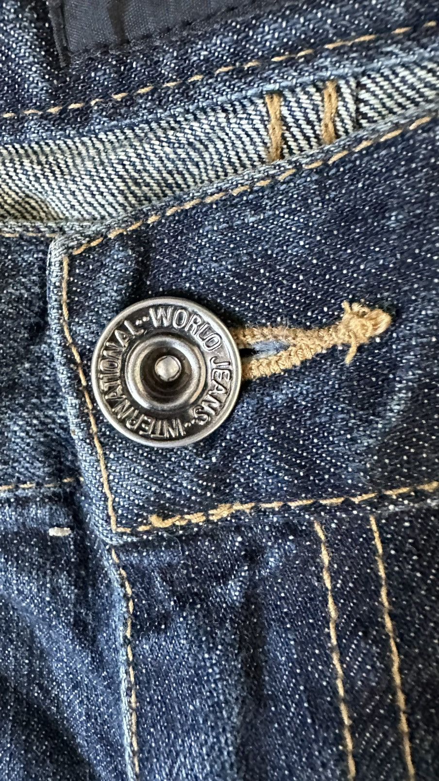 Japanese Brand VINTAGE ANTUI JEANS IF SIX WAS NINE DENIM PANG Size US 40 / EU 56 - 8 Thumbnail