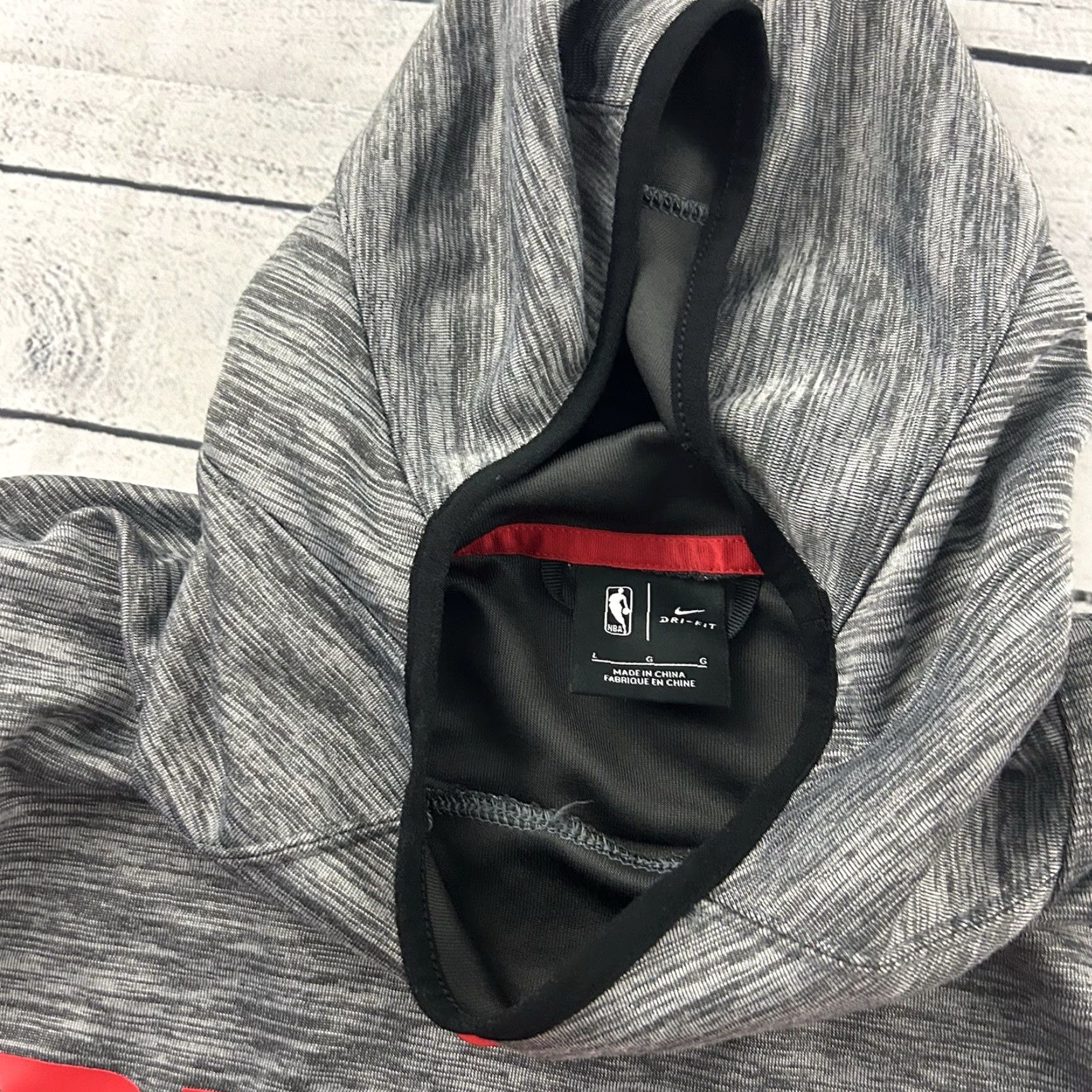 Nike Nike NBA Portland Trailblazers Pullover Hoodie Sweatshirt Men's Large Gray Size US L / EU 52-54 / 3 - 4 Thumbnail