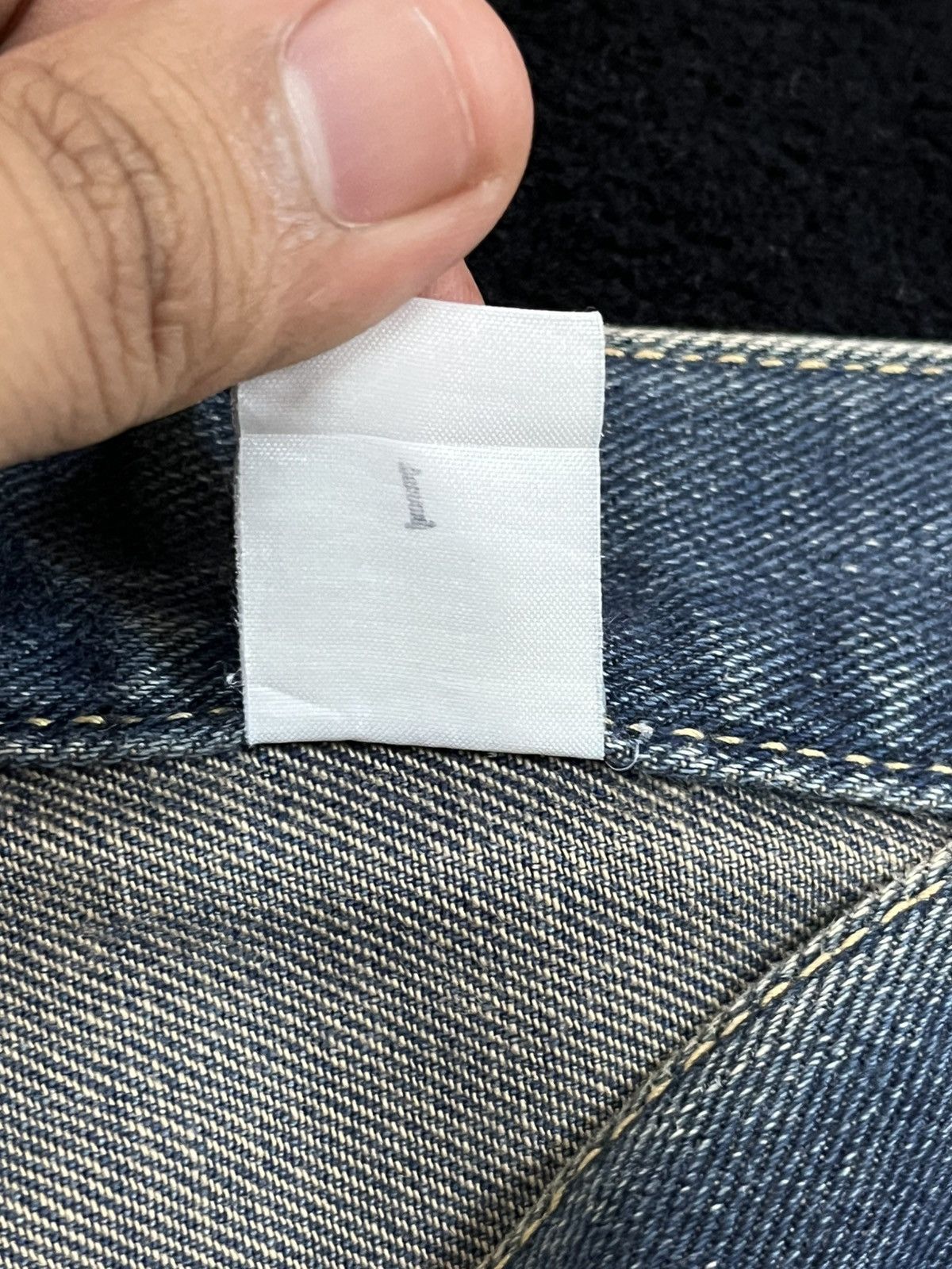 Le Grande Bleu (L.G.B.) Vintage Japanese Brand Mudwash Faded Denim Size US 30 / EU 46 - 10 Thumbnail