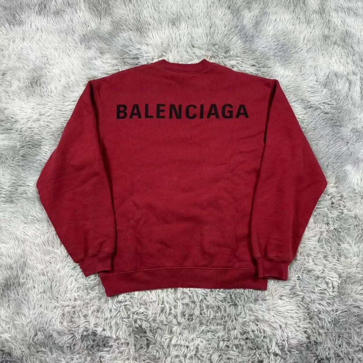 Balenciaga Red Balenciaga Sweater Size US XL / EU 56 / 4 - 1 Thumbnail