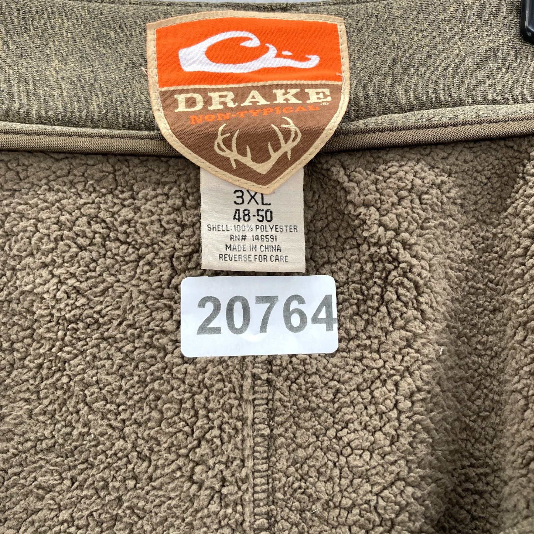 Vintage Drake Silencer Pants Mens 3XL Camouflage Cargo Fleece Lined NWT Brown Polyester 32in Inseam Slim/Regular Front Flat Front Size US 39 - 4 Thumbnail