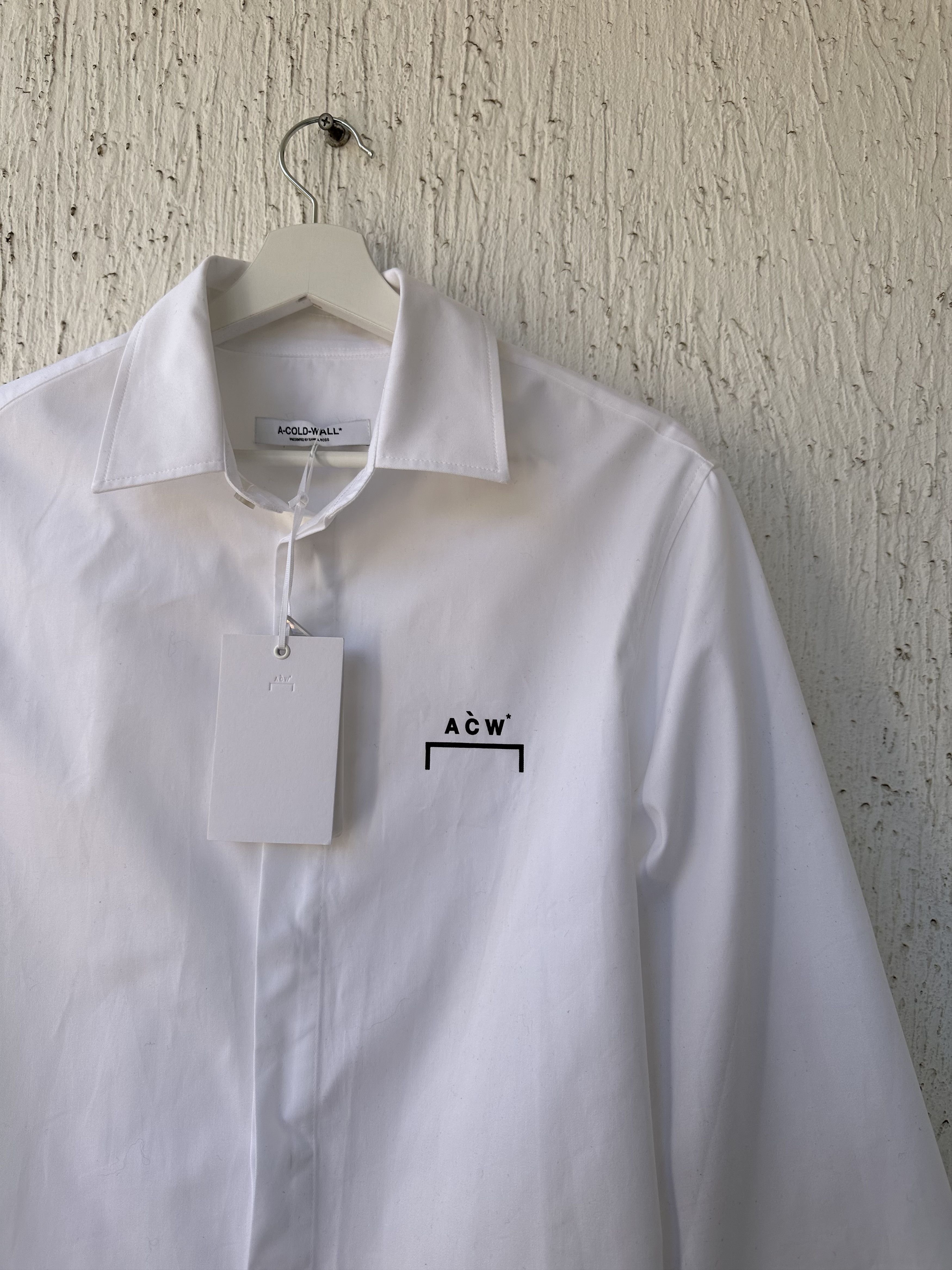 A-COLD-WALL* BNWT Pawson chest logo shirt Size US S / EU 44-46 / 1 - 2 Thumbnail