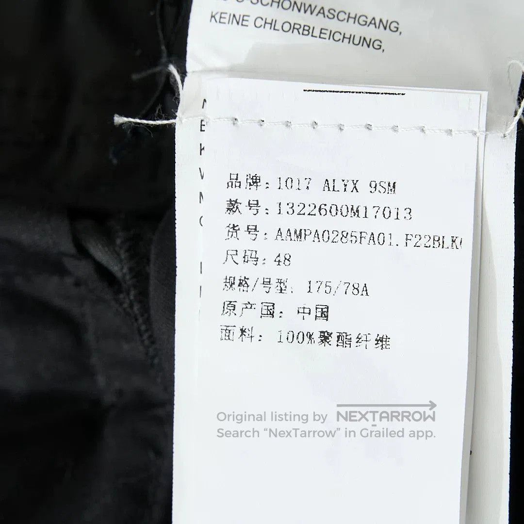 1017 ALYX 9SM 1017 ALYX 9SM Men's Cargo Sports Pants. Size US 34 / EU 50 - 7 Thumbnail