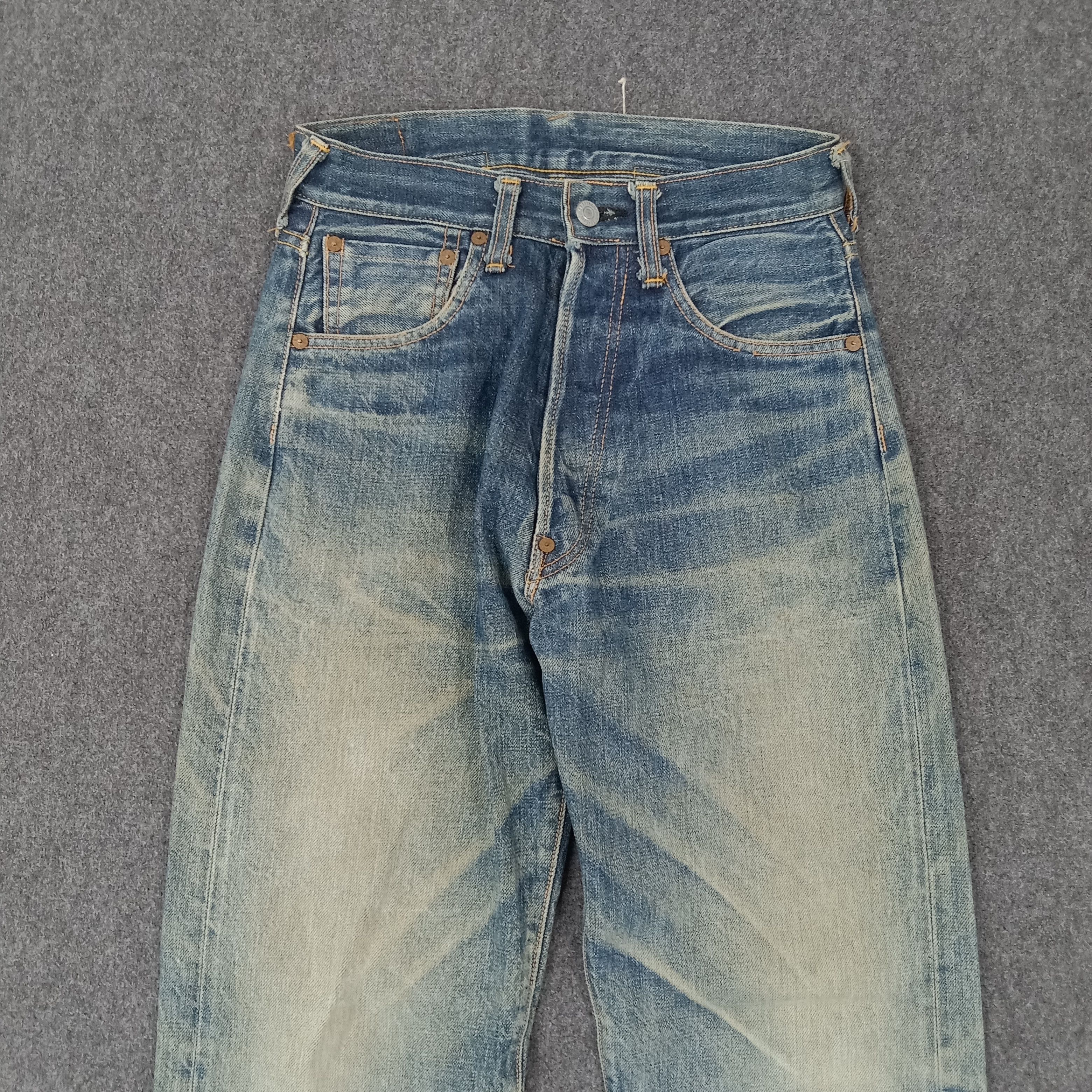 Japanese Brand × Vintage Evis Japanese Brand Daicock Custom Art Jeans Size US 26 / EU 42 - 7 Thumbnail