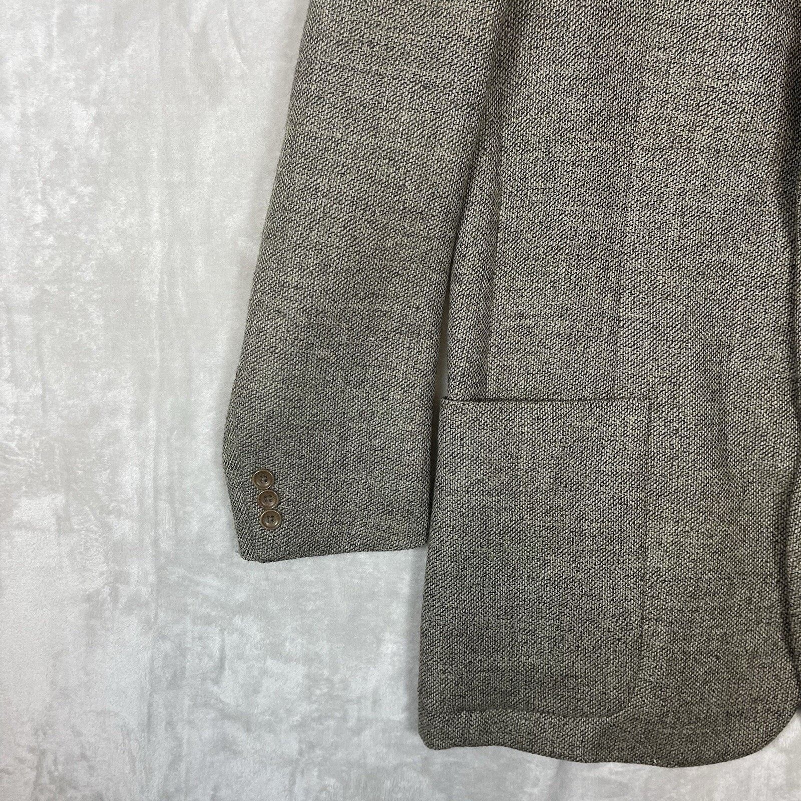 Hickey Freeman Hickey Freeman Design 100% Wool Blazer USA Made 46" Long Size 46L - 5 Thumbnail