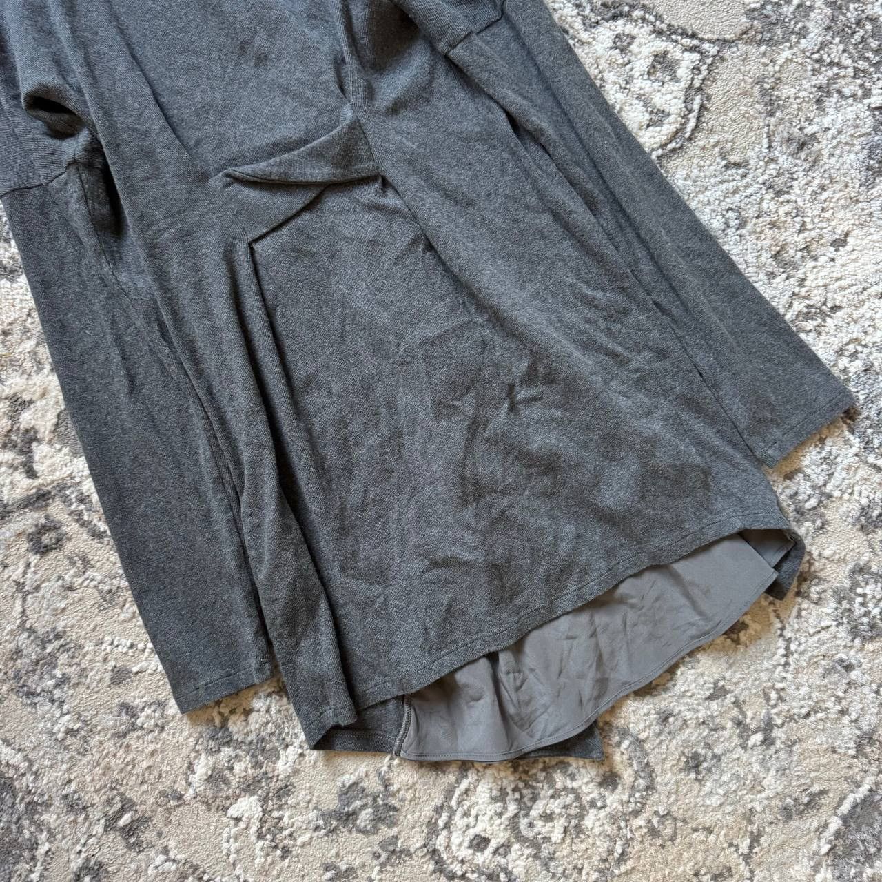 Brunello Cucinelli Brunello Cucinelli Mid Grey Cardigan Dress Size M / US 6-8 / IT 42-44 - 3 Thumbnail