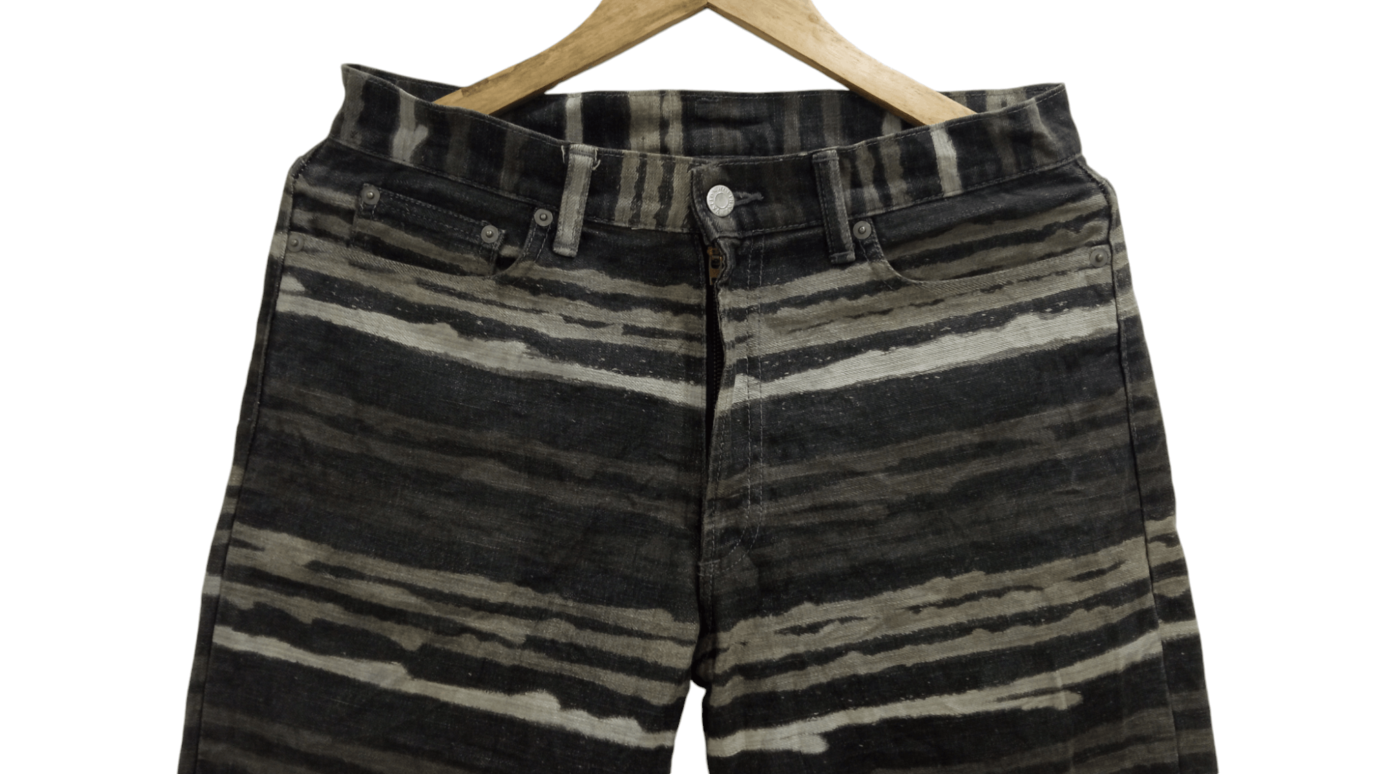 Japanese Brand × Vintage 🔥🔥Innervation Striped Pants Denim Size US 32 / EU 48 - 11 Thumbnail