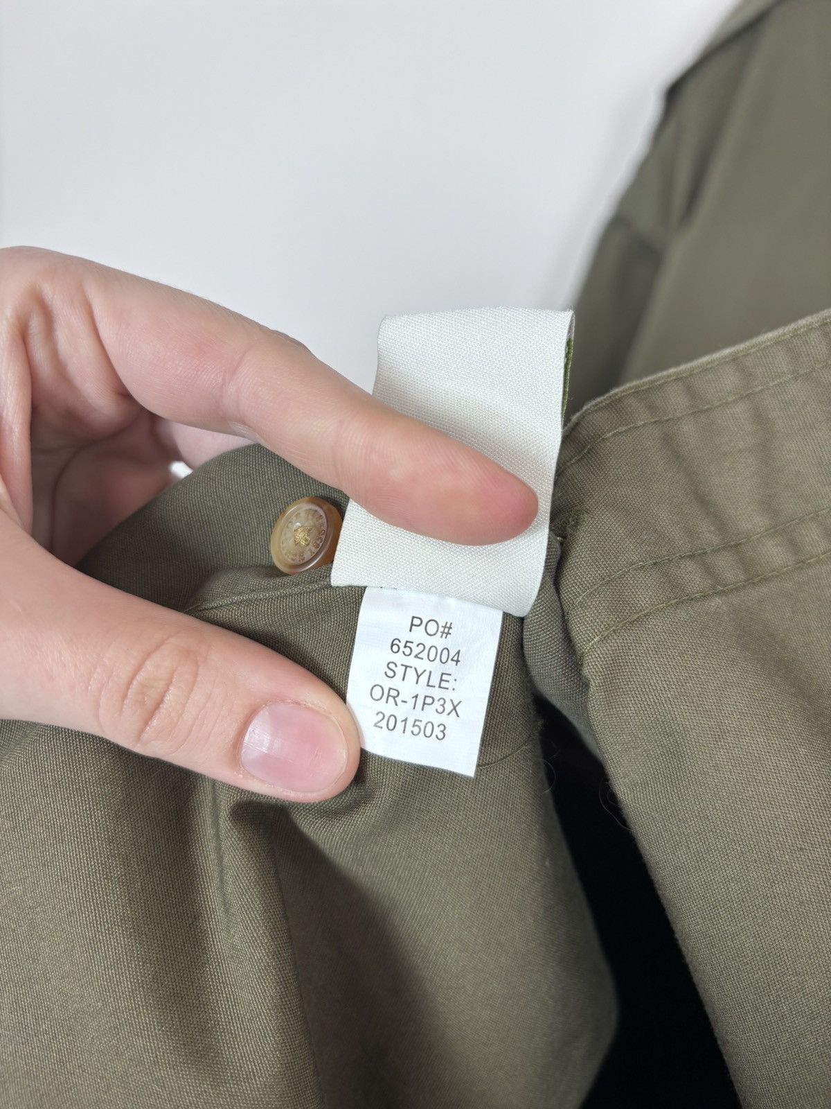 Orvis Vintage Orvis Bush Men’s Khaki Green Short Sleeve Shirt Size US XXL / EU 58 / 5 - 14 Thumbnail