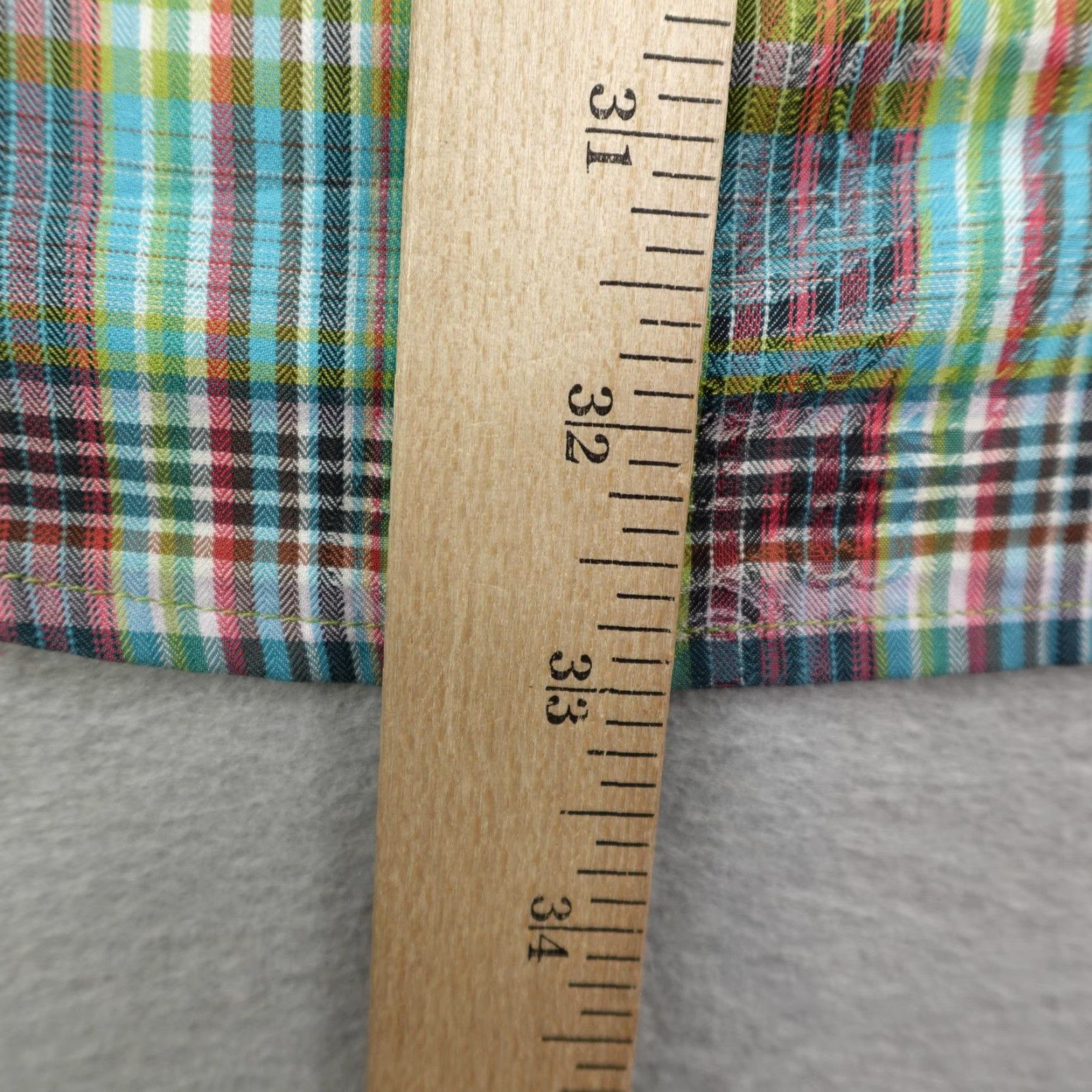 Robert Graham Robert Graham Shirt Men Medium Blue Pink Green Plaid Colorful Button Up Classic Size US M / EU 48-50 / 2 - 6 Thumbnail