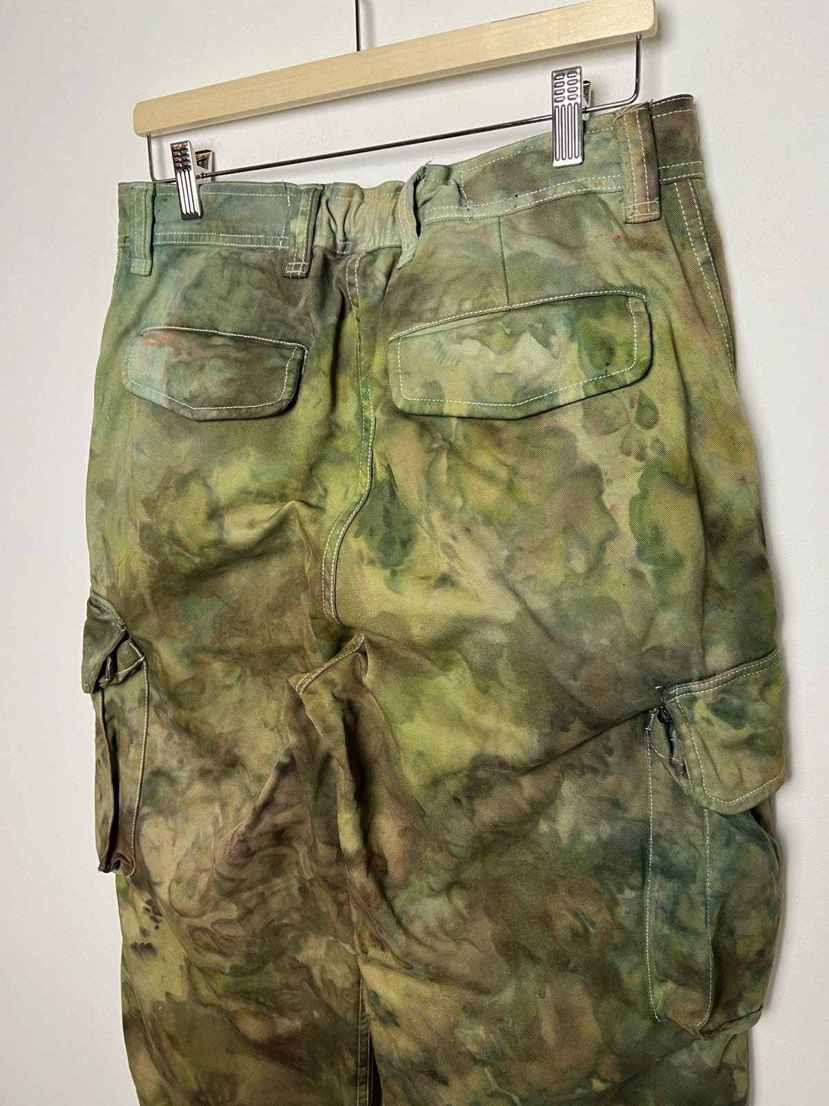 Polo Ralph Lauren ralph lauren tie dye cargo camo multipocket army pants Size US 33 - 10 Thumbnail