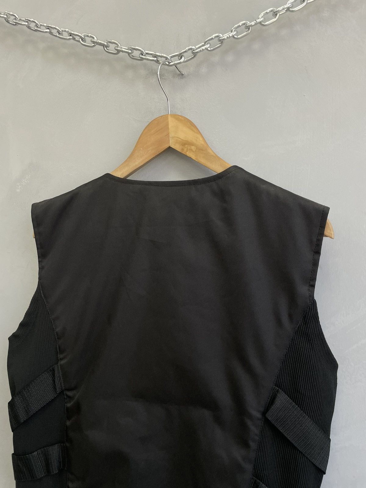 Le Grande Bleu (L.G.B.) Hype tactical bondage hysteric glamour style gothic vest Size US M / EU 48-50 / 2 - 7 Thumbnail