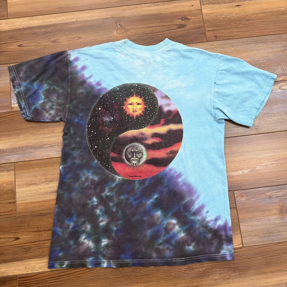 Other Vintage Sun Moon Tammy Schatz Tie Dye 95 AOP Print Tee Shirt Size US S / EU 44-46 / 1 - 2 Thumbnail