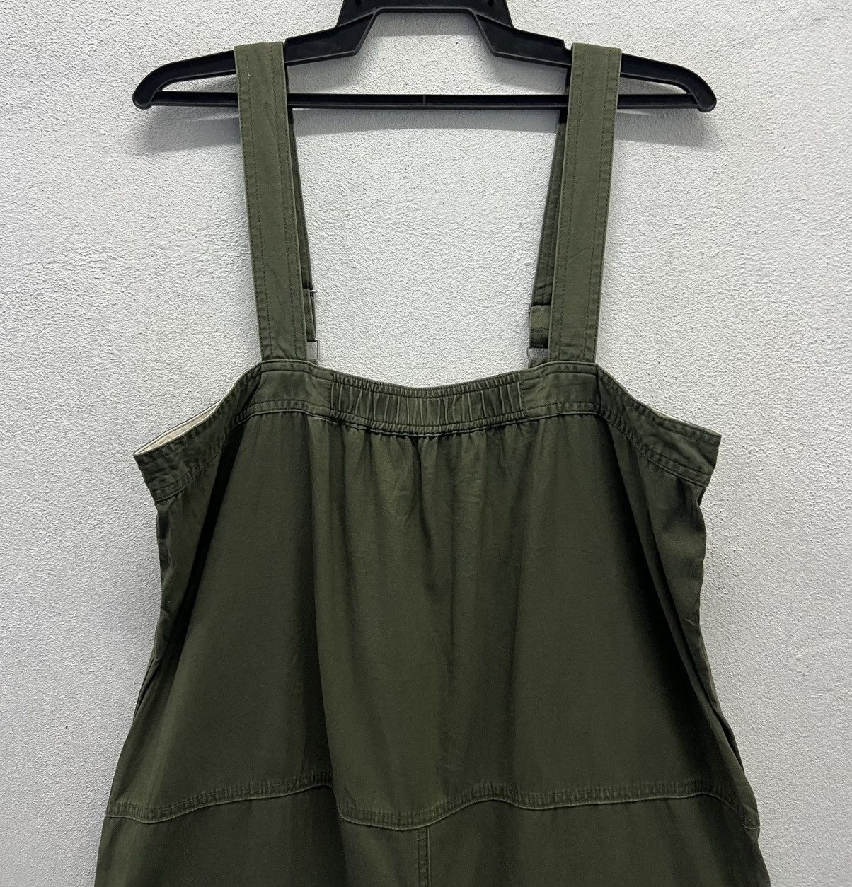 Japanese Brand × Vintage LOGOS DAYS Olive Green Cotton Overalls (LL) Size US 38 / EU 54 - 4 Thumbnail