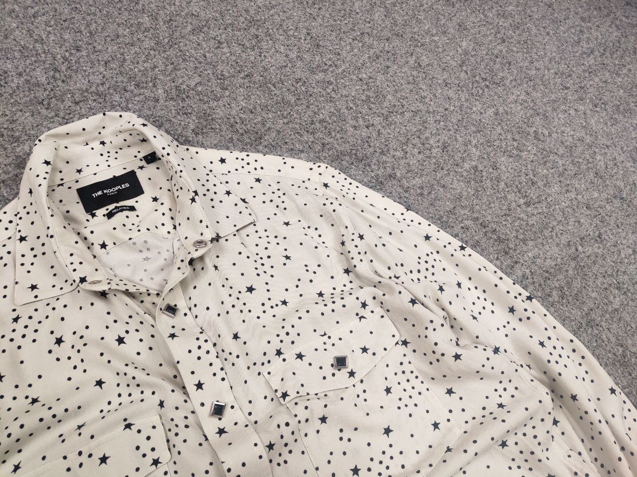 The Kooples The Kooples viscose Star Print White long sleeve shirt Size US S / EU 44-46 / 1 - 5 Thumbnail