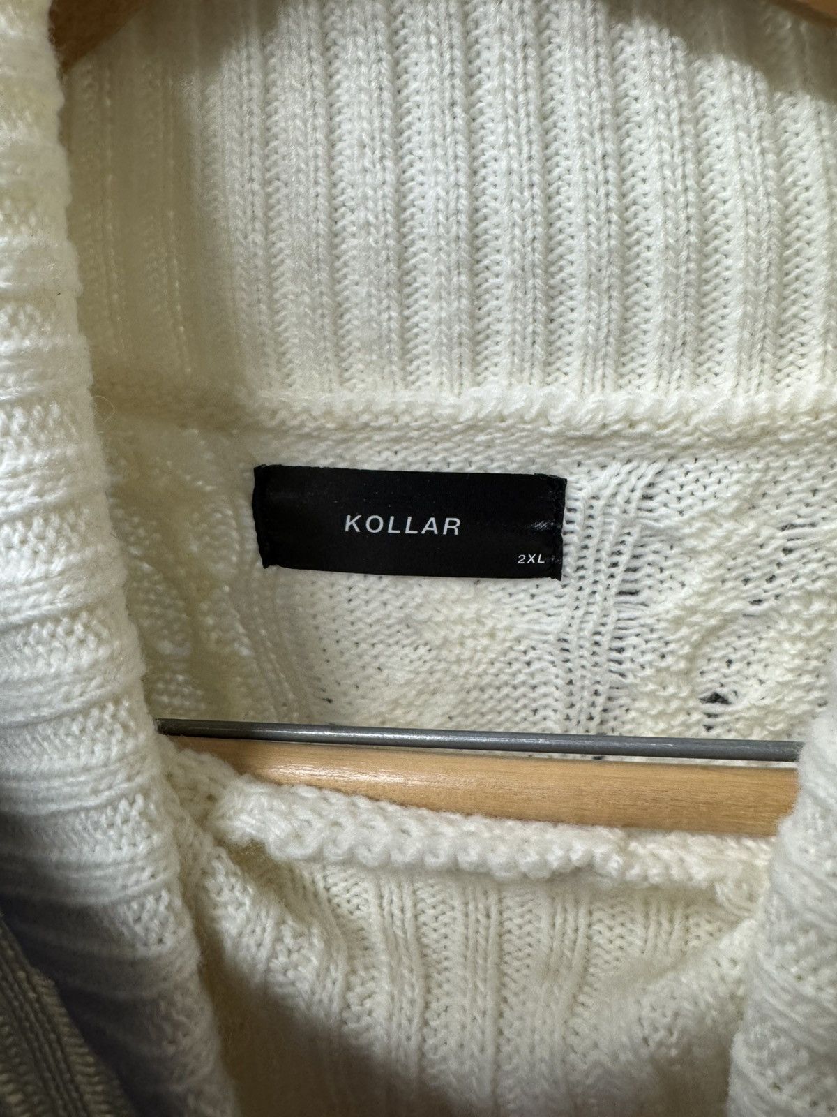 Designer × Kollar Clothing Kollar clothing Knitted Turtleneck - Off White Size US XXL / EU 58 / 5 - 3 Thumbnail