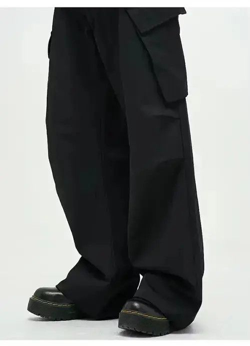 Vintage baggy cargo utility pants Size US 32 / EU 48 - 3 Thumbnail