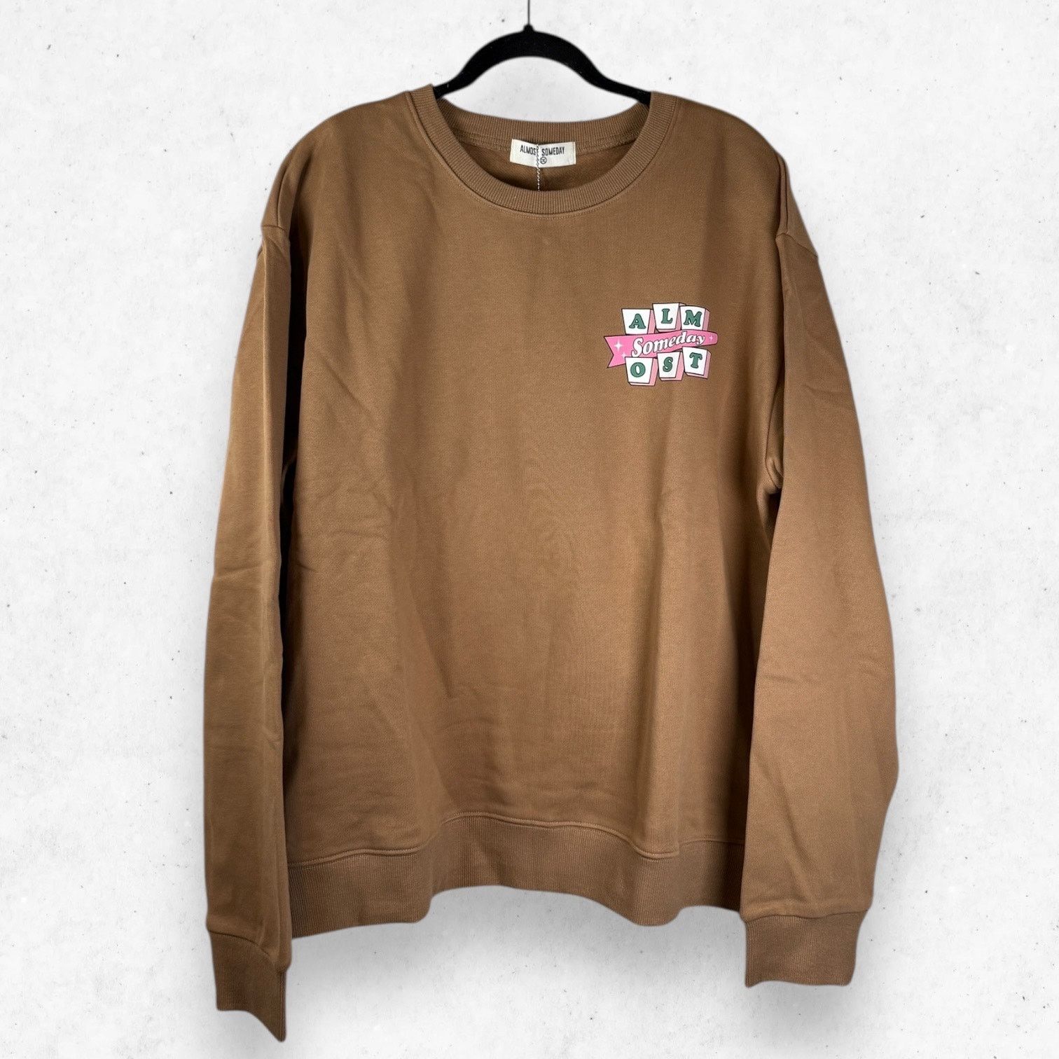 Other Almost Someday Retro Crewneck Brown Men's Size 2XL Size US XXL / EU 58 / 5 - 1 Thumbnail