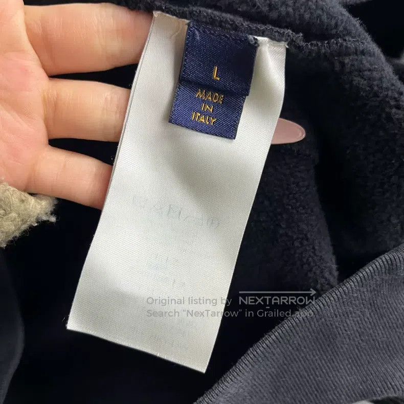 Louis Vuitton Louis Vuitton Black monogram circle printed hoodie Size US L / EU 52-54 / 3 - 3 Thumbnail