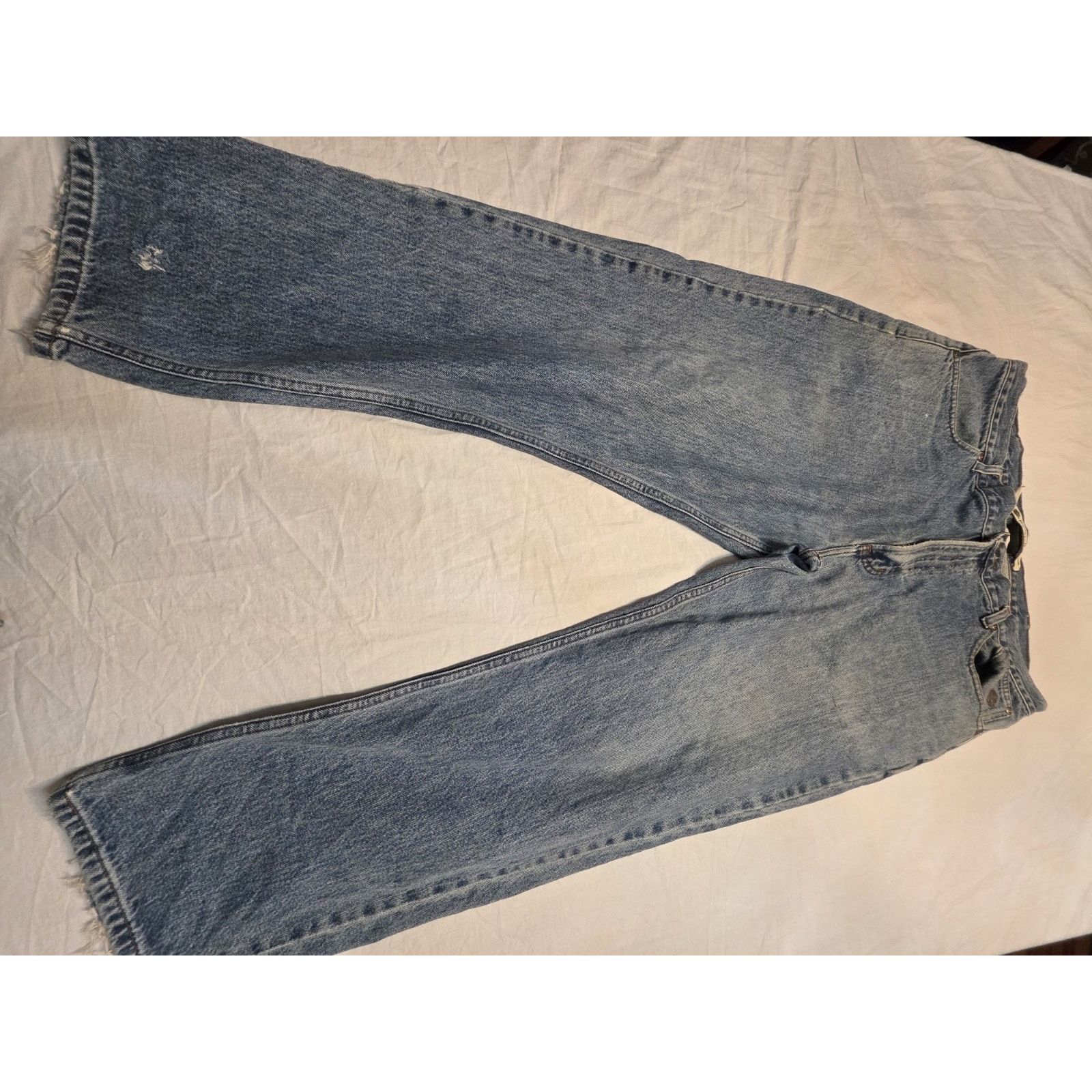 Harley Davidson Harley Davidson Men's Size 40x30 Loose Fit Denim Blue Jeans Size US 40 / EU 56 - 4 Thumbnail