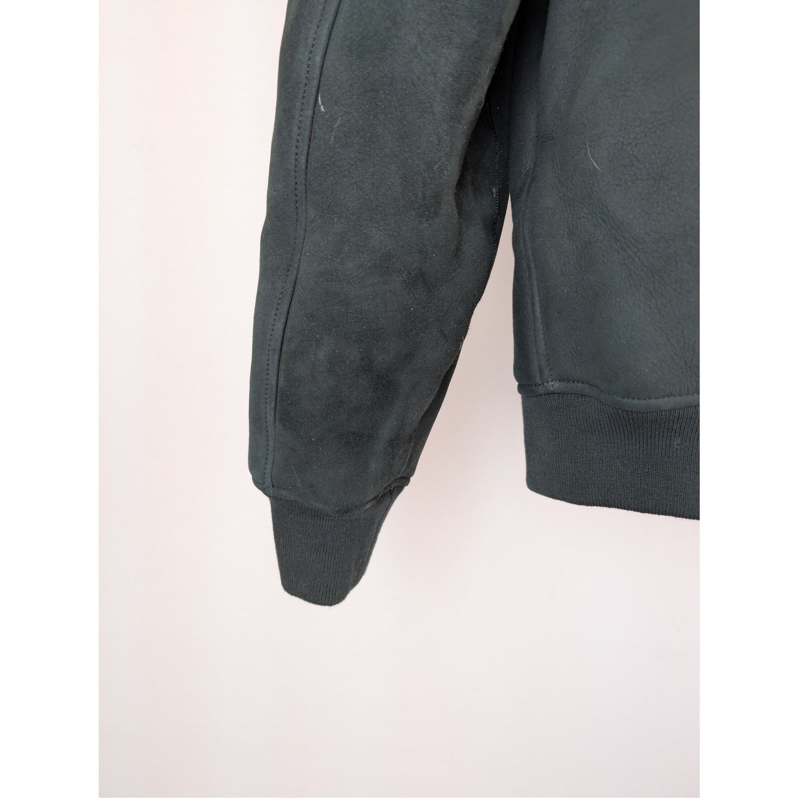Mr P. o1rshd1 CC20 two-way zip fastening Shearling Jacket in black Size US M / EU 48-50 / 2 - 14 Thumbnail