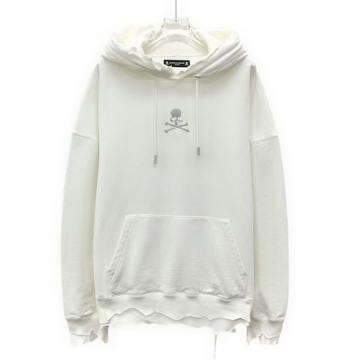 Mastermind Japan Mastermind Japan White Skull Printed Hooded Sweatshirt K26WX Size US M / EU 48-50 / 2 - 1 Thumbnail